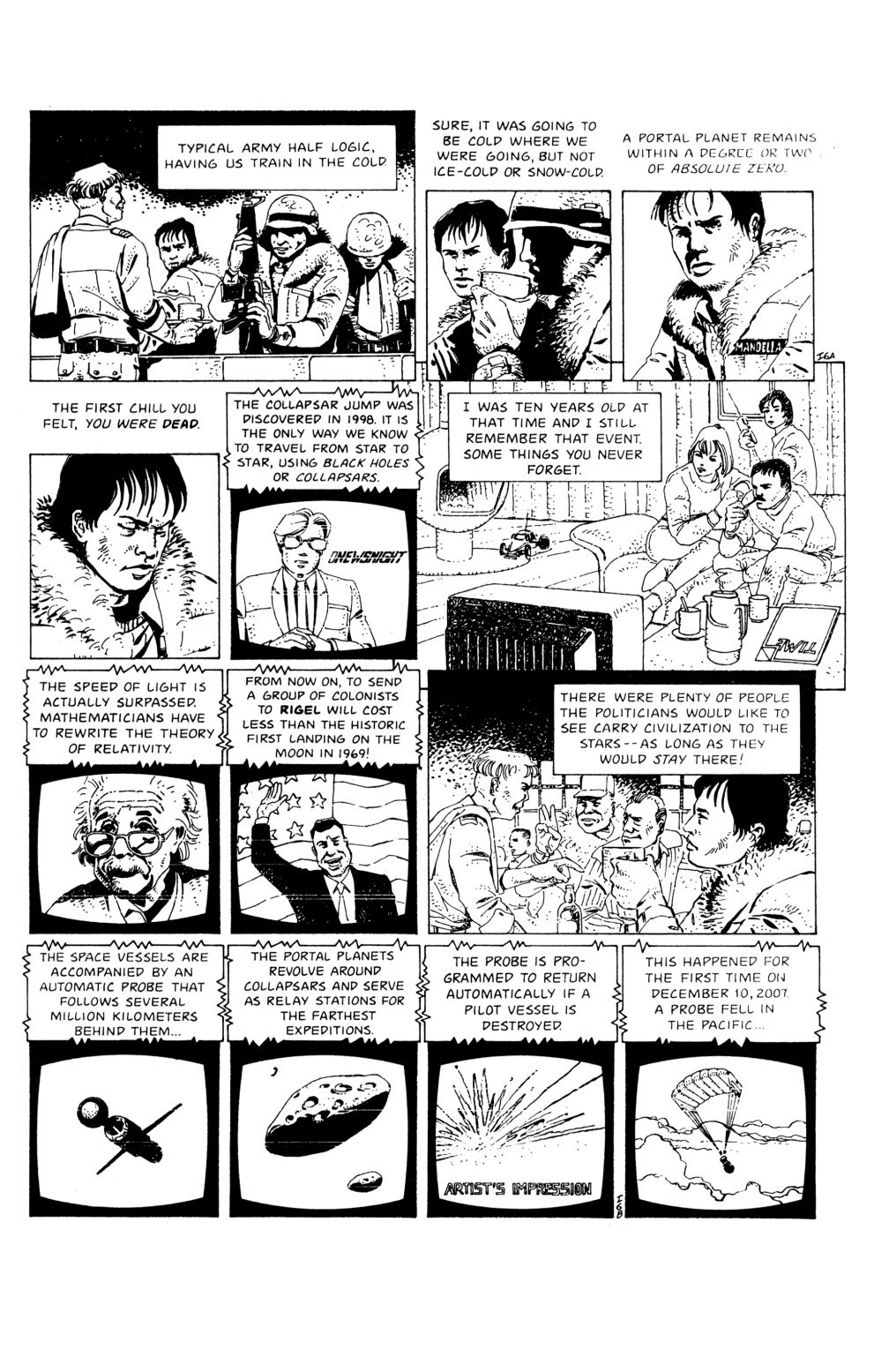 Read online The Forever War comic -  Issue #1 - 7