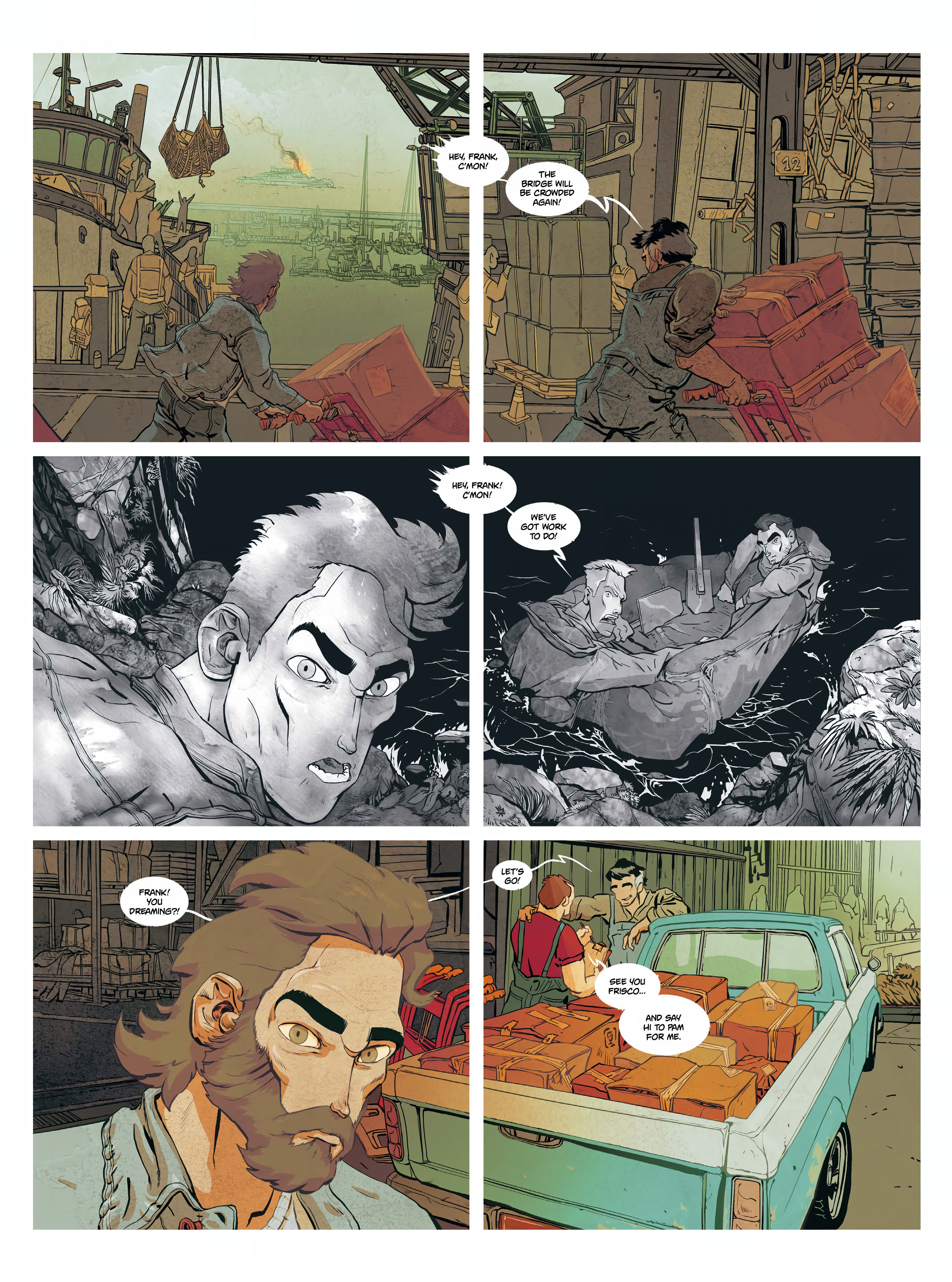 Read online Frank Lee: After Alcatraz comic -  Issue # TPB - 39