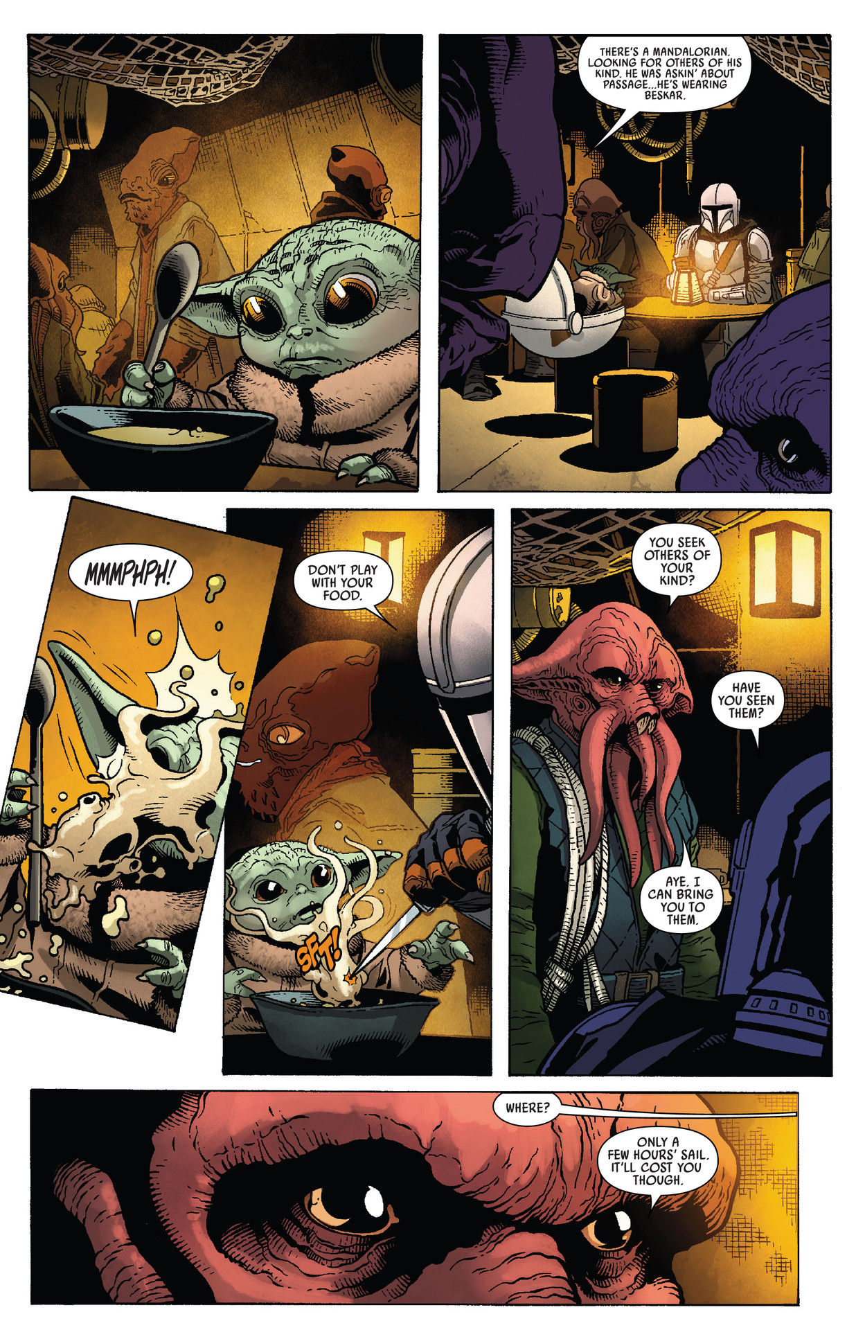 Read online Star Wars: The Mandalorian Season 2 comic -  Issue #3 - 8