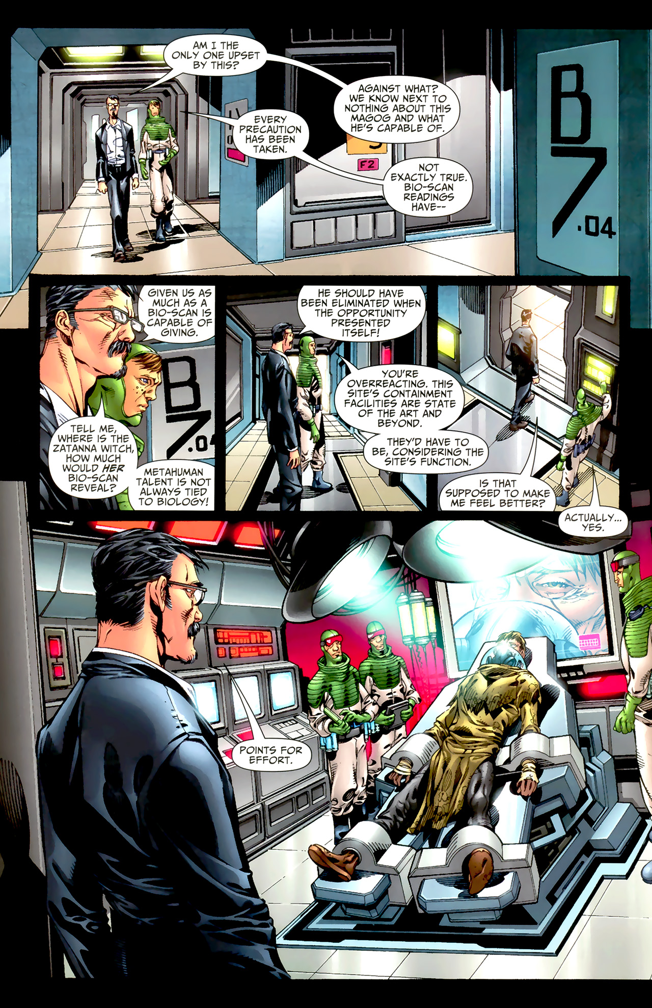 Read online Magog comic -  Issue #4 - 10
