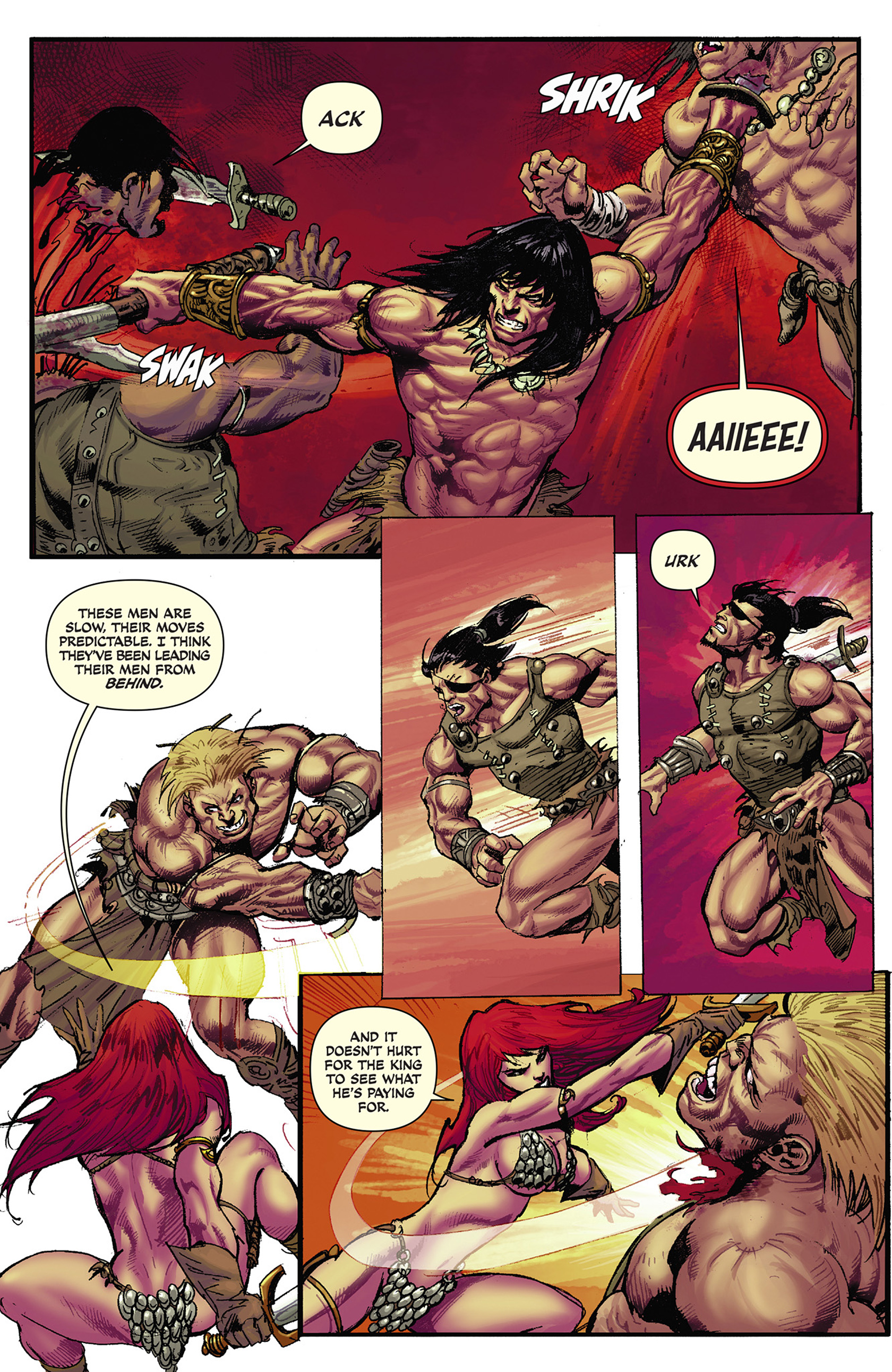 Read online Red Sonja/Conan comic -  Issue #1 - 14