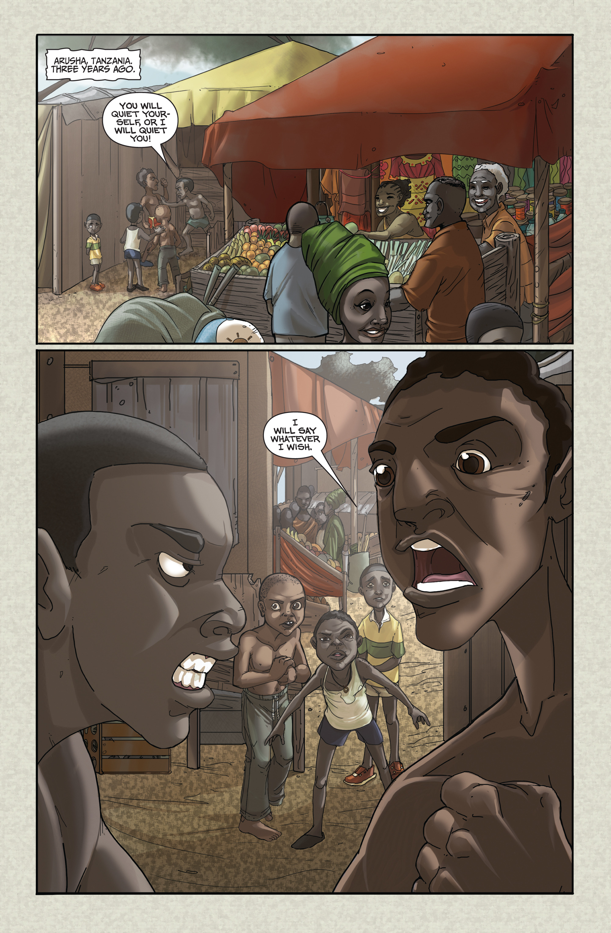 Read online Flesh of White comic -  Issue #3 - 6