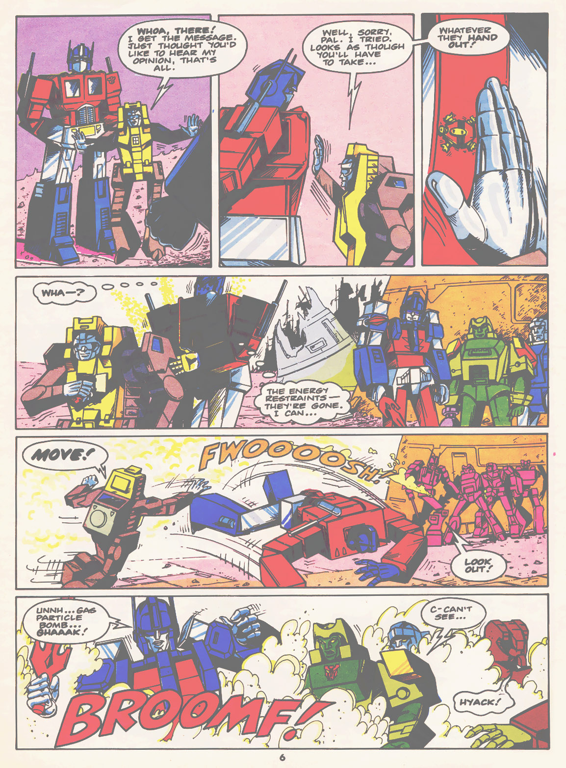 Read online The Transformers (UK) comic -  Issue #99 - 6