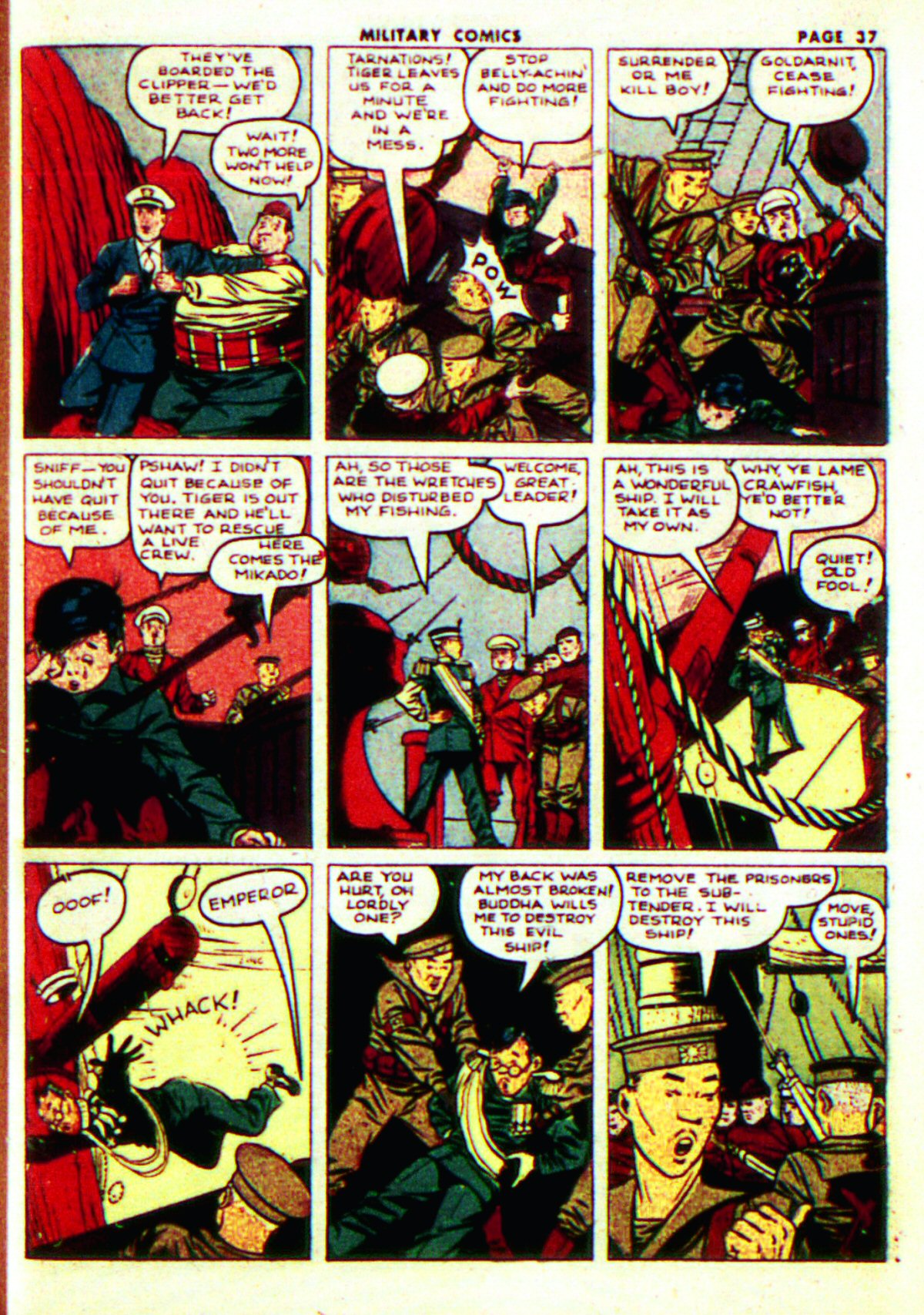 Read online Military Comics comic -  Issue #12 - 39