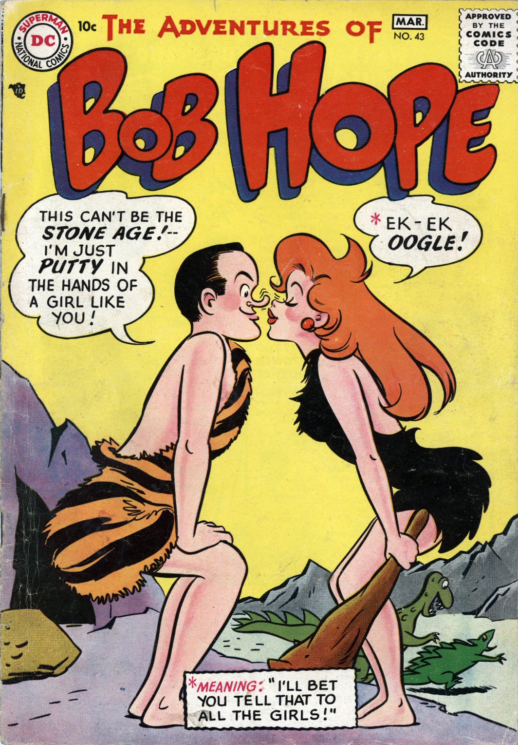 Read online The Adventures of Bob Hope comic -  Issue #43 - 1