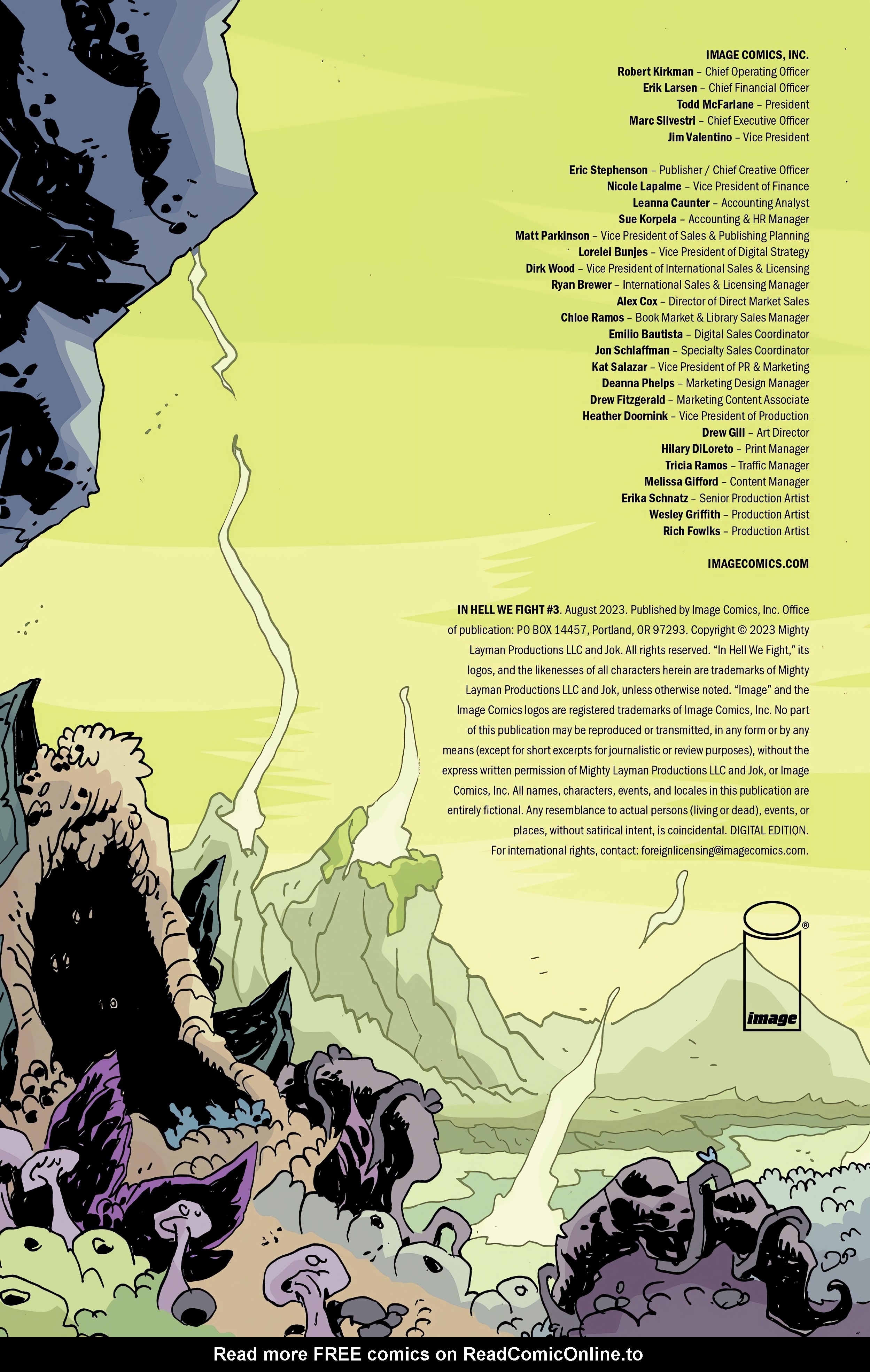 Read online In Hell We Fight! comic -  Issue #3 - 30