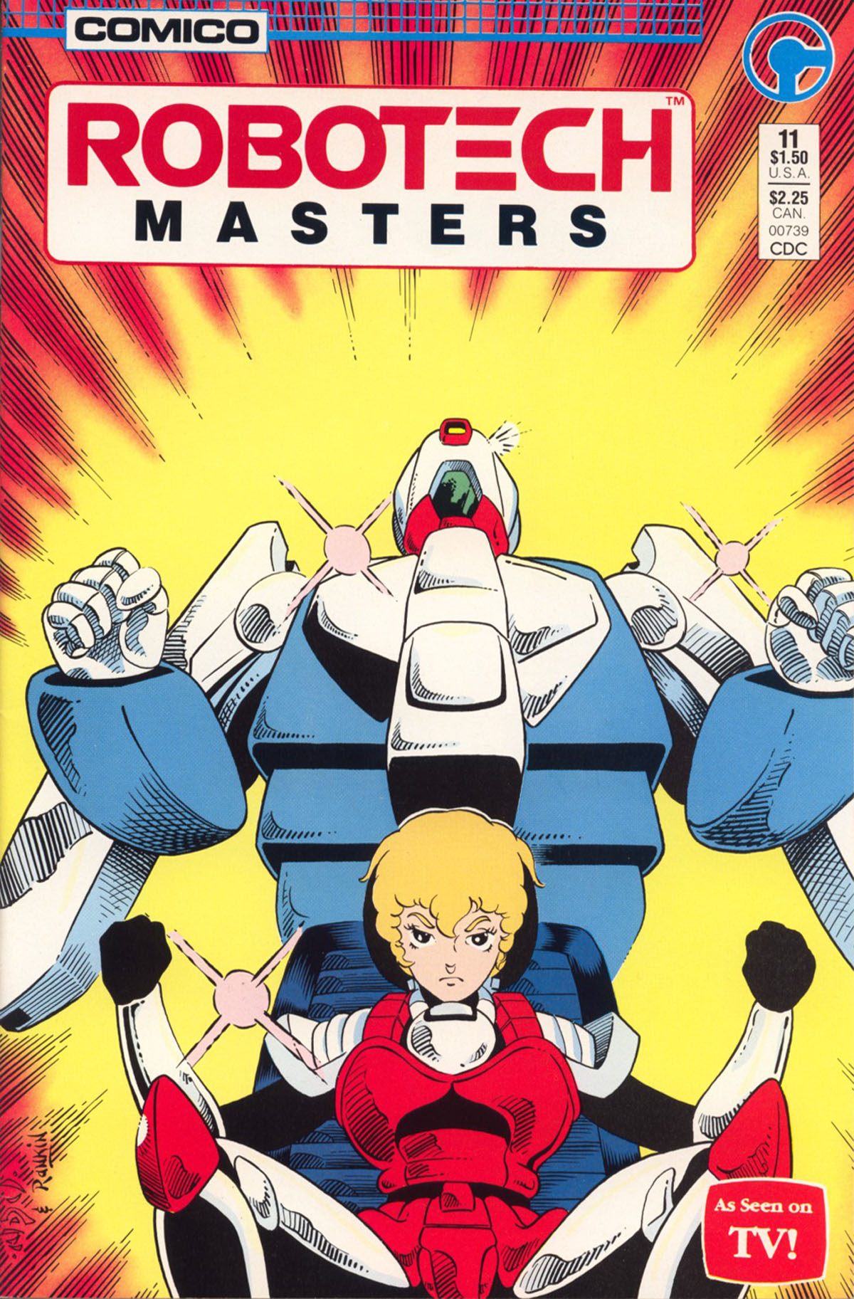 Read online Robotech Masters comic -  Issue #11 - 1