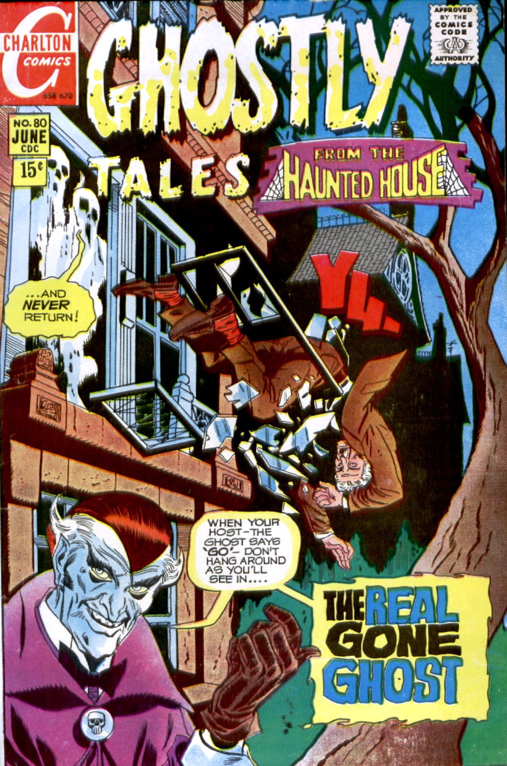 Read online Ghostly Tales comic -  Issue #80 - 1
