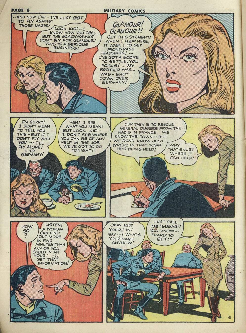 Read online Military Comics comic -  Issue #20 - 8