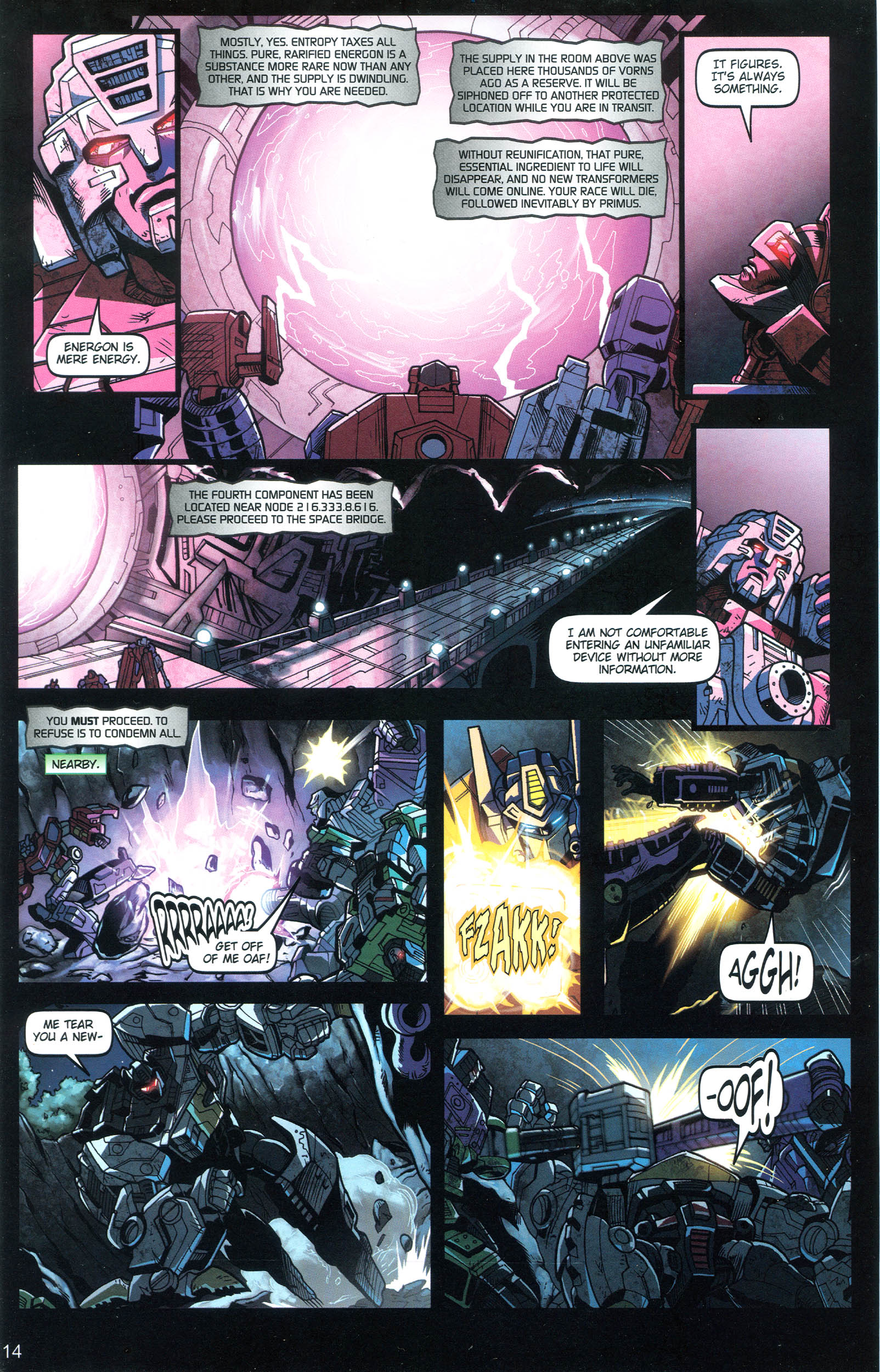 Read online Transformers: Collectors' Club comic -  Issue #18 - 14