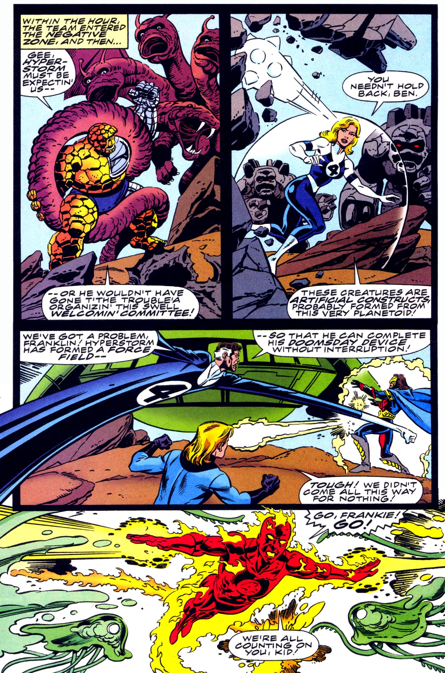 Read online Fantastic Five comic -  Issue #4 - 7
