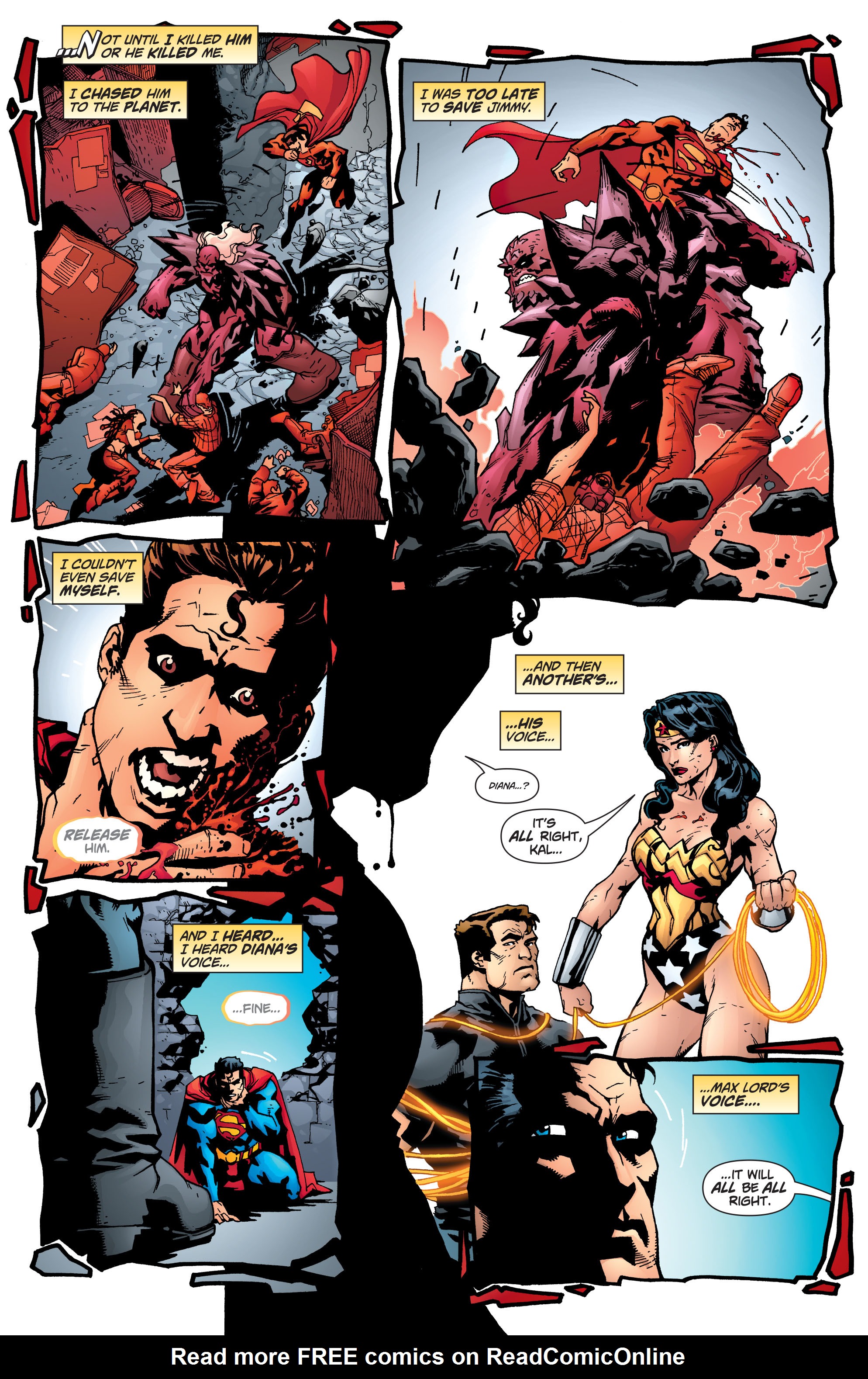 Read online Superman: Sacrifice comic -  Issue # TPB - 148