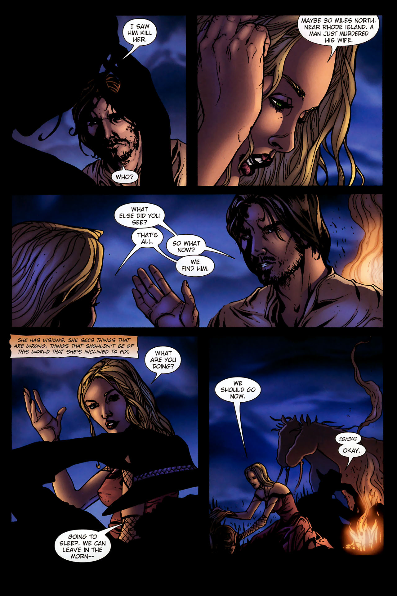 Read online Salem's Daughter comic -  Issue #0 - 7