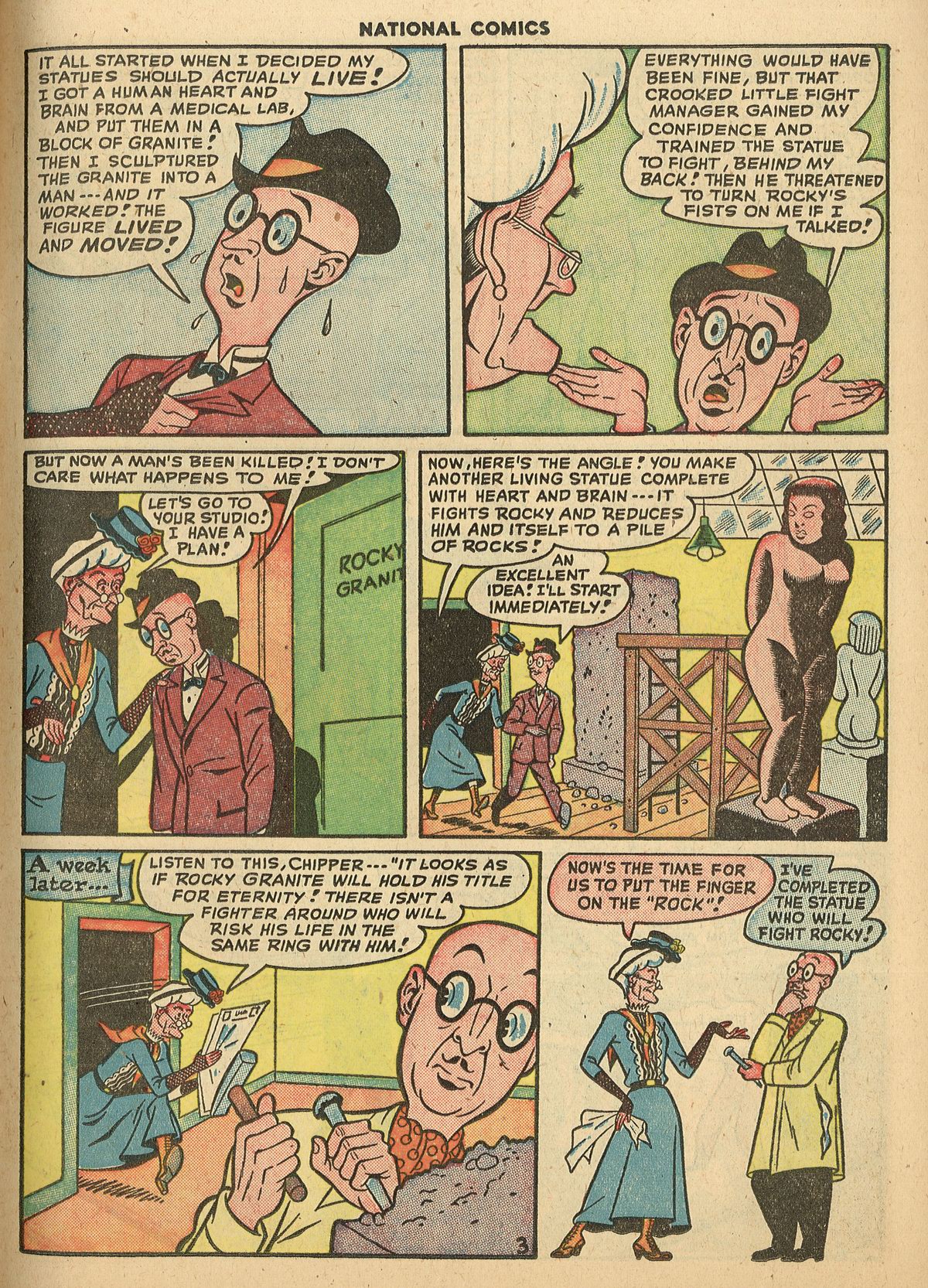 Read online National Comics comic -  Issue #66 - 17