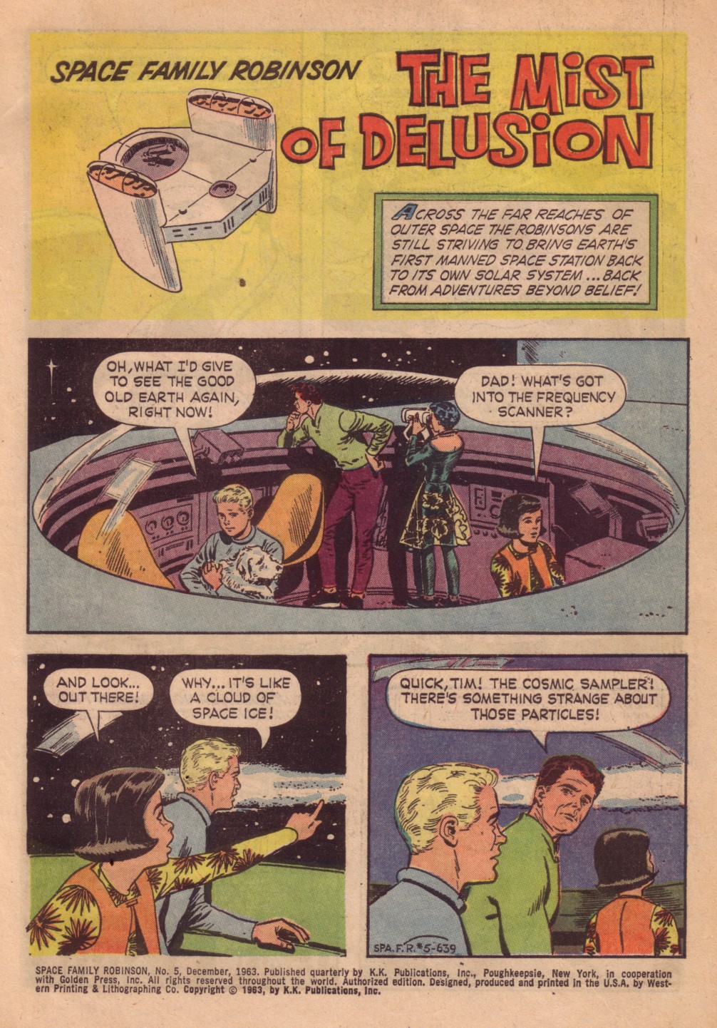 Read online Space Family Robinson comic -  Issue #5 - 3