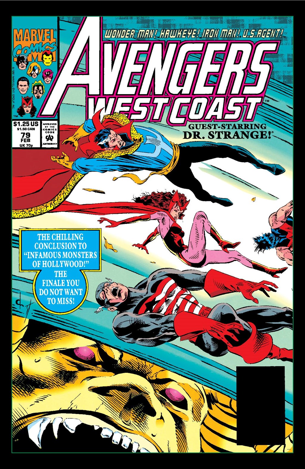 Read online Avengers West Coast Epic Collection: How The West Was Won comic -  Issue #Avengers West Coast Epic Collection California Screaming (Part 4) - 100