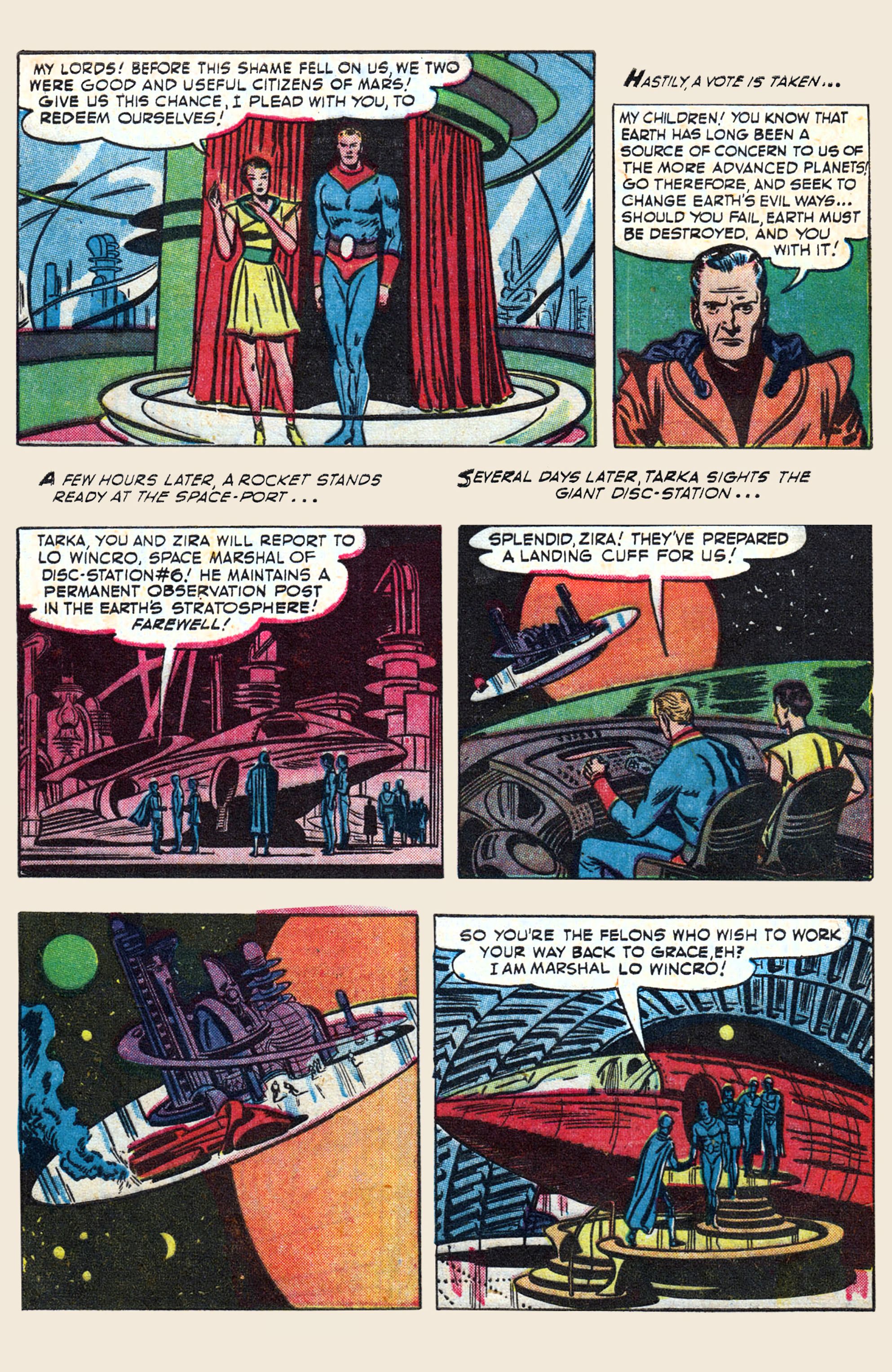 Read online J. Werner presents Classic Pulp comic -  Issue # Sci-Fi - 22