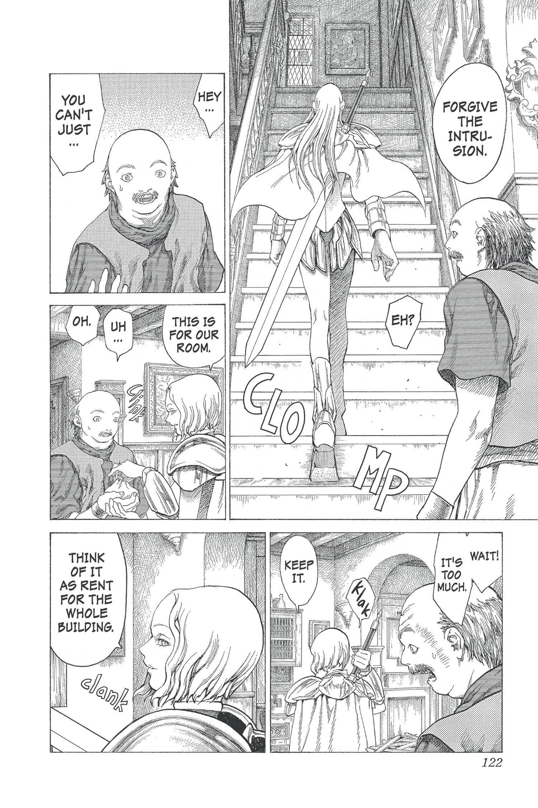 Read online Claymore comic -  Issue #4 - 110