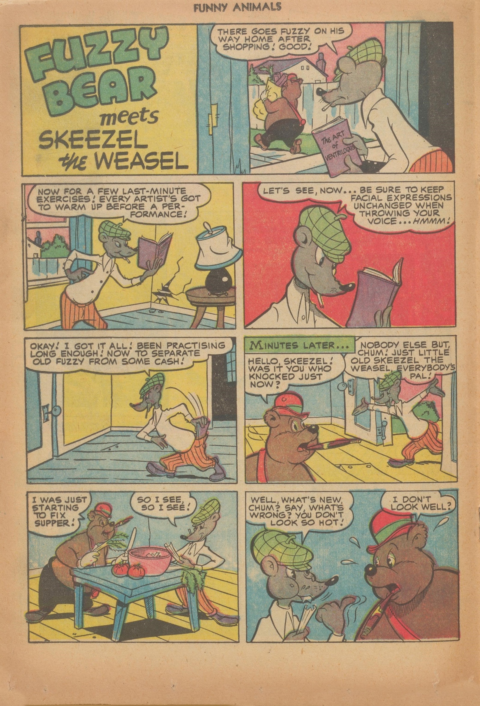 Read online Fawcett's Funny Animals comic -  Issue #76 - 18