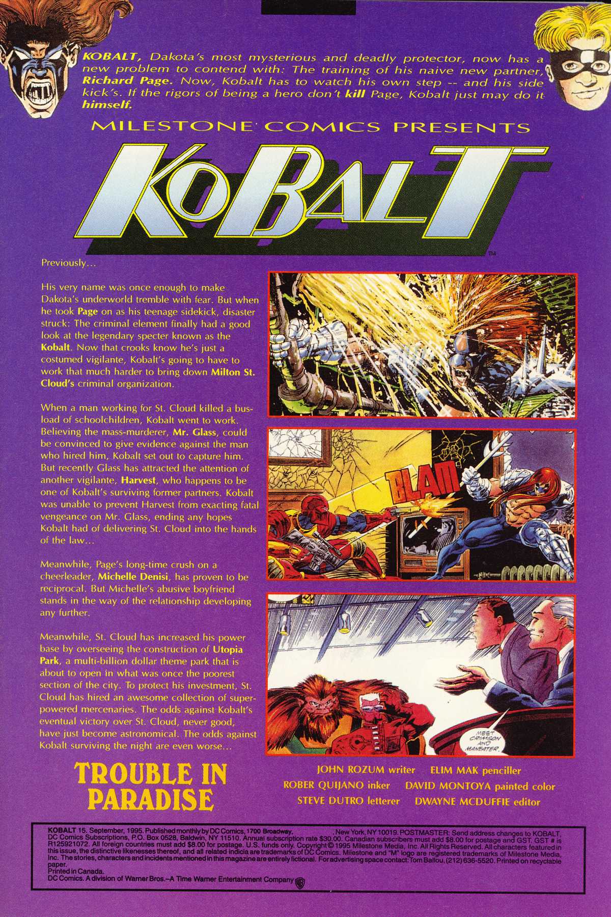 Read online Kobalt comic -  Issue #15 - 2