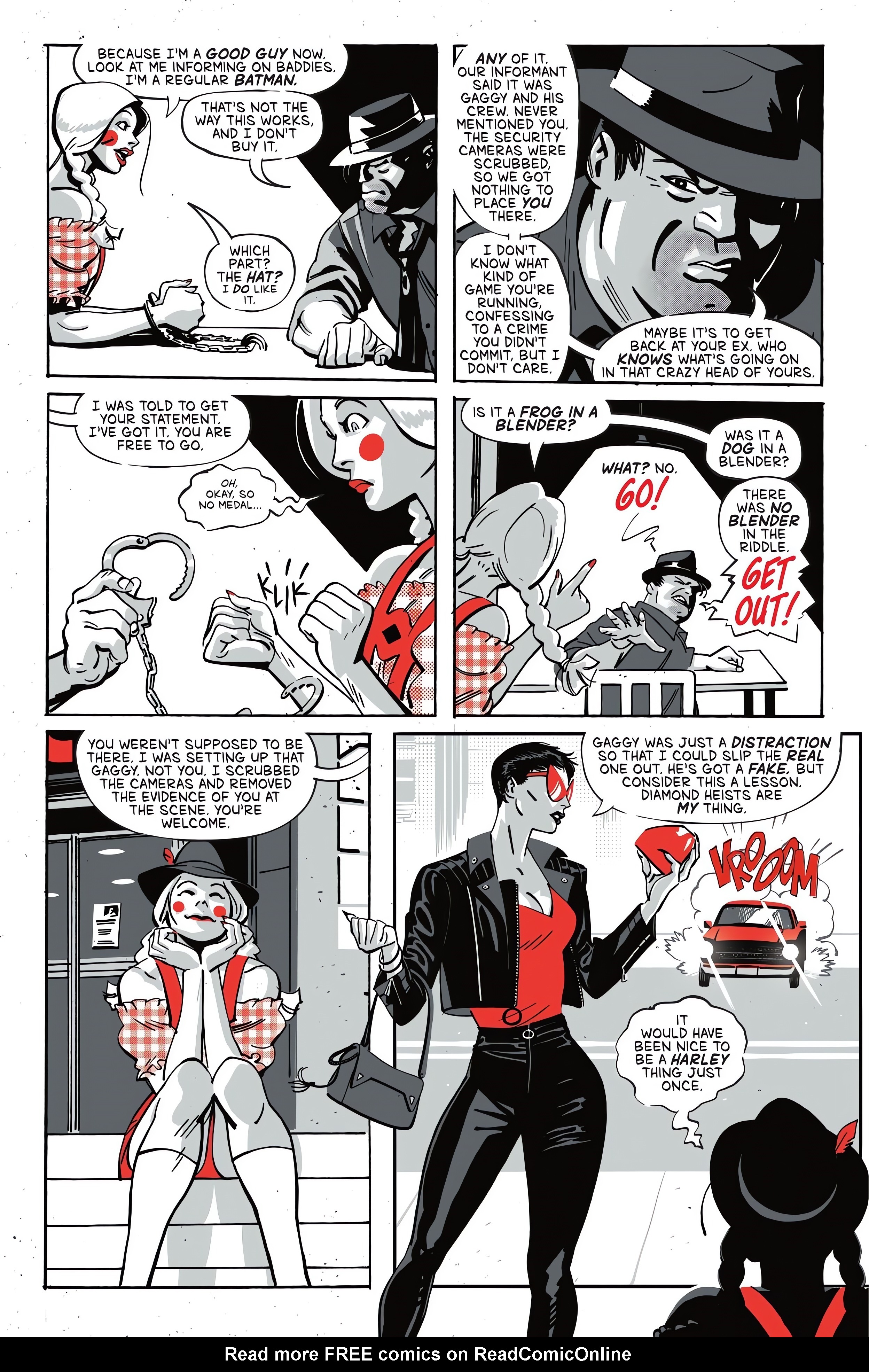Read online Harley Quinn: Black   White   Redder comic -  Issue #1 - 37