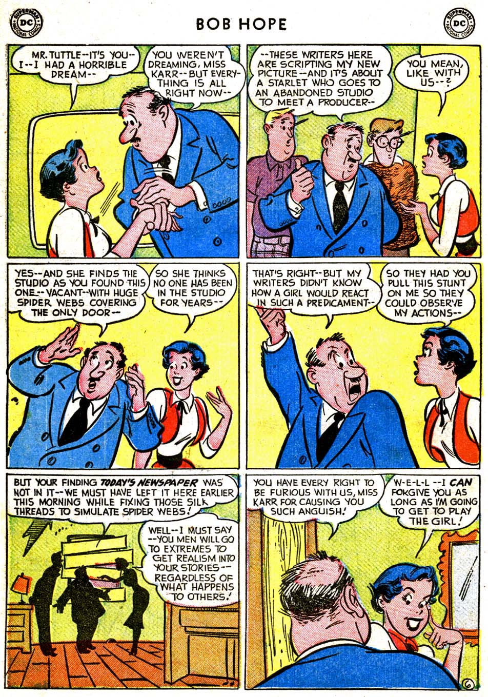 Read online The Adventures of Bob Hope comic -  Issue #22 - 40