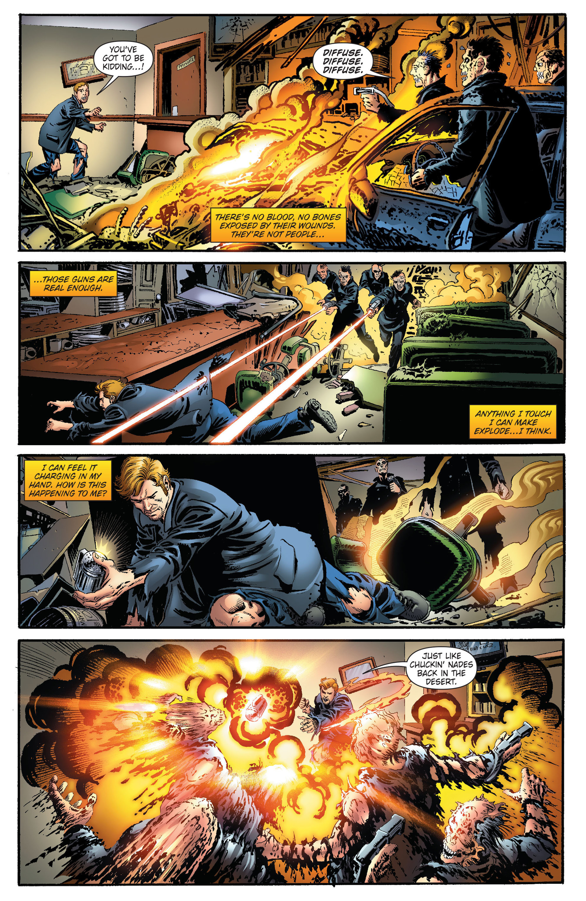 Read online Human Bomb comic -  Issue #2 - 5
