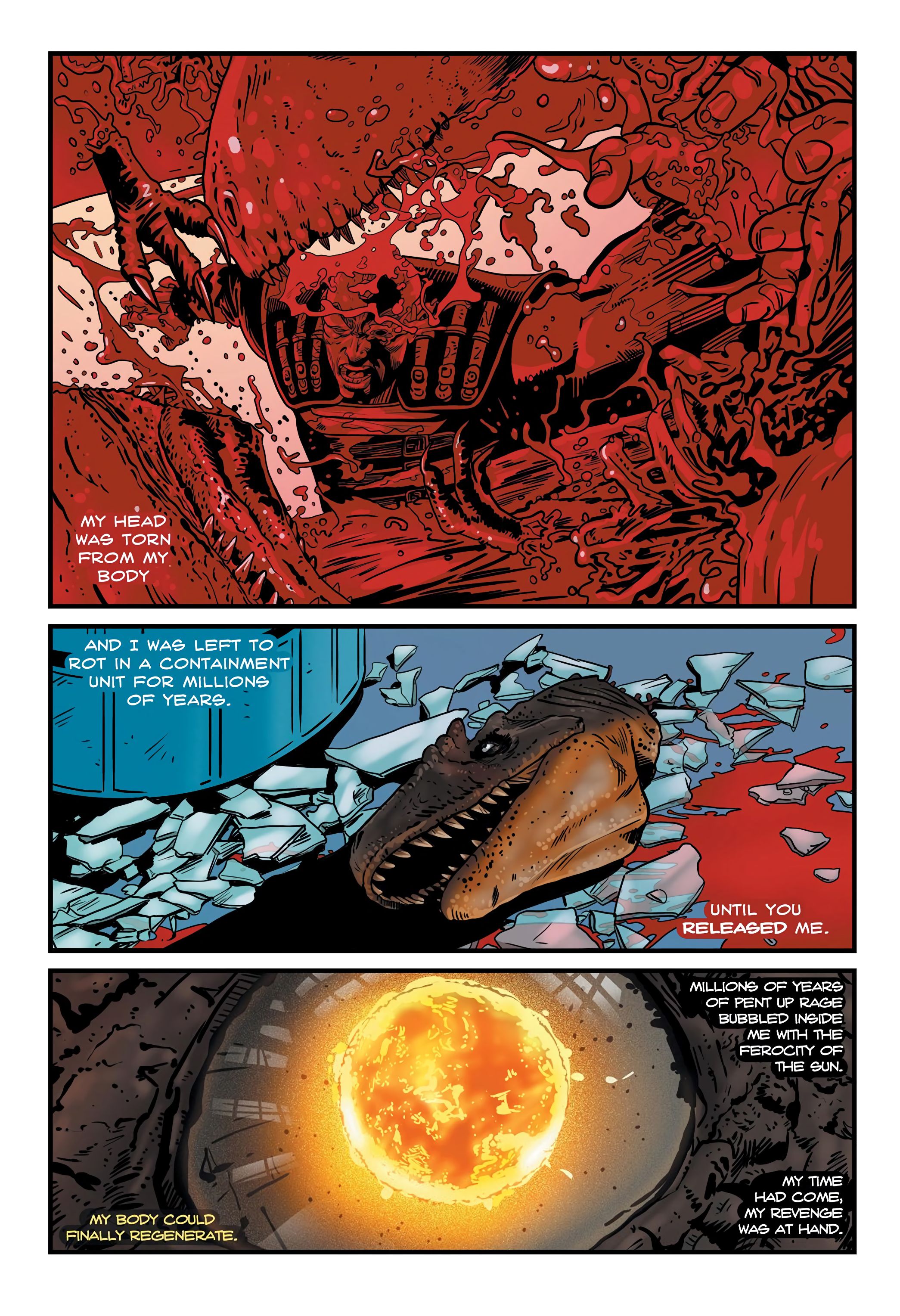 Read online Dinosaur Warrior comic -  Issue # TPB - 109