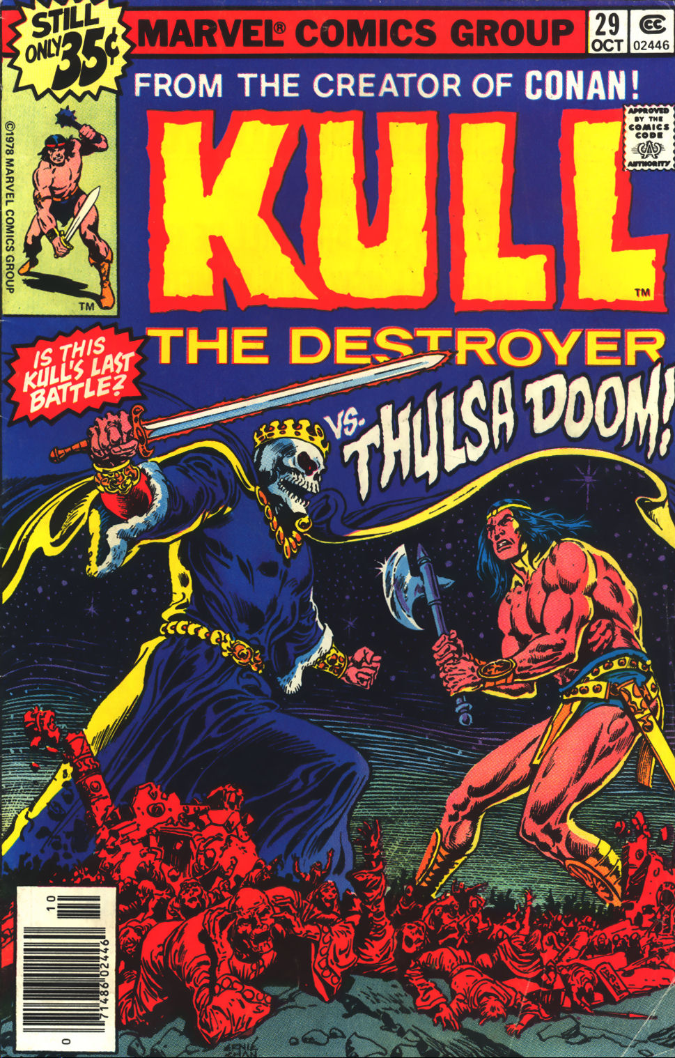Read online Kull The Destroyer comic -  Issue #29 - 1