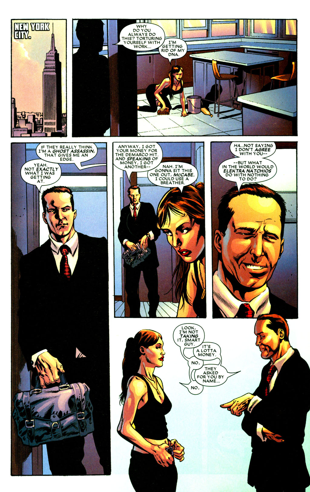 Read online Elektra: The Official Movie Adaptation comic -  Issue # Full - 4