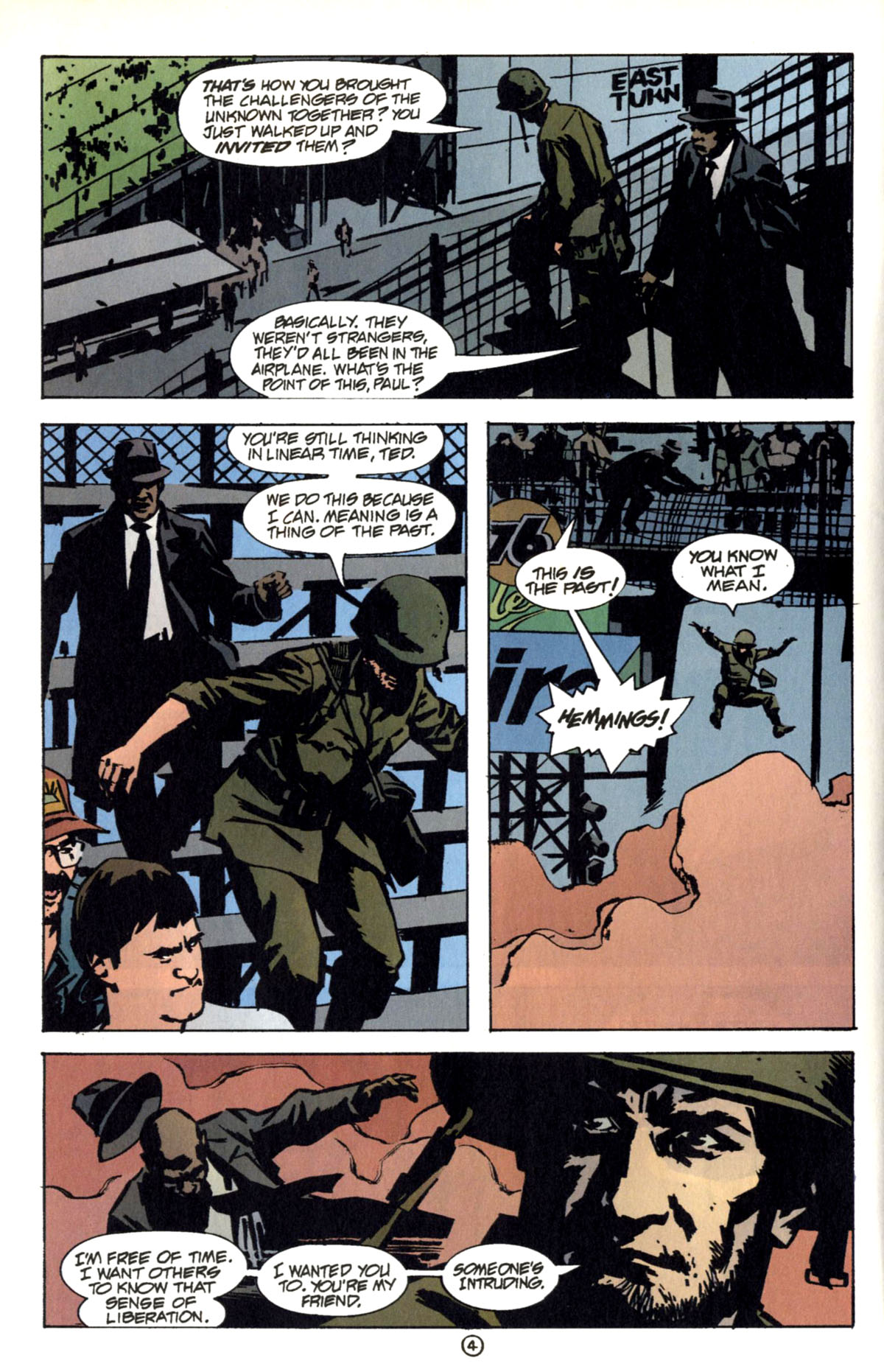 Read online Challengers of the Unknown (1997) comic -  Issue #12 - 6