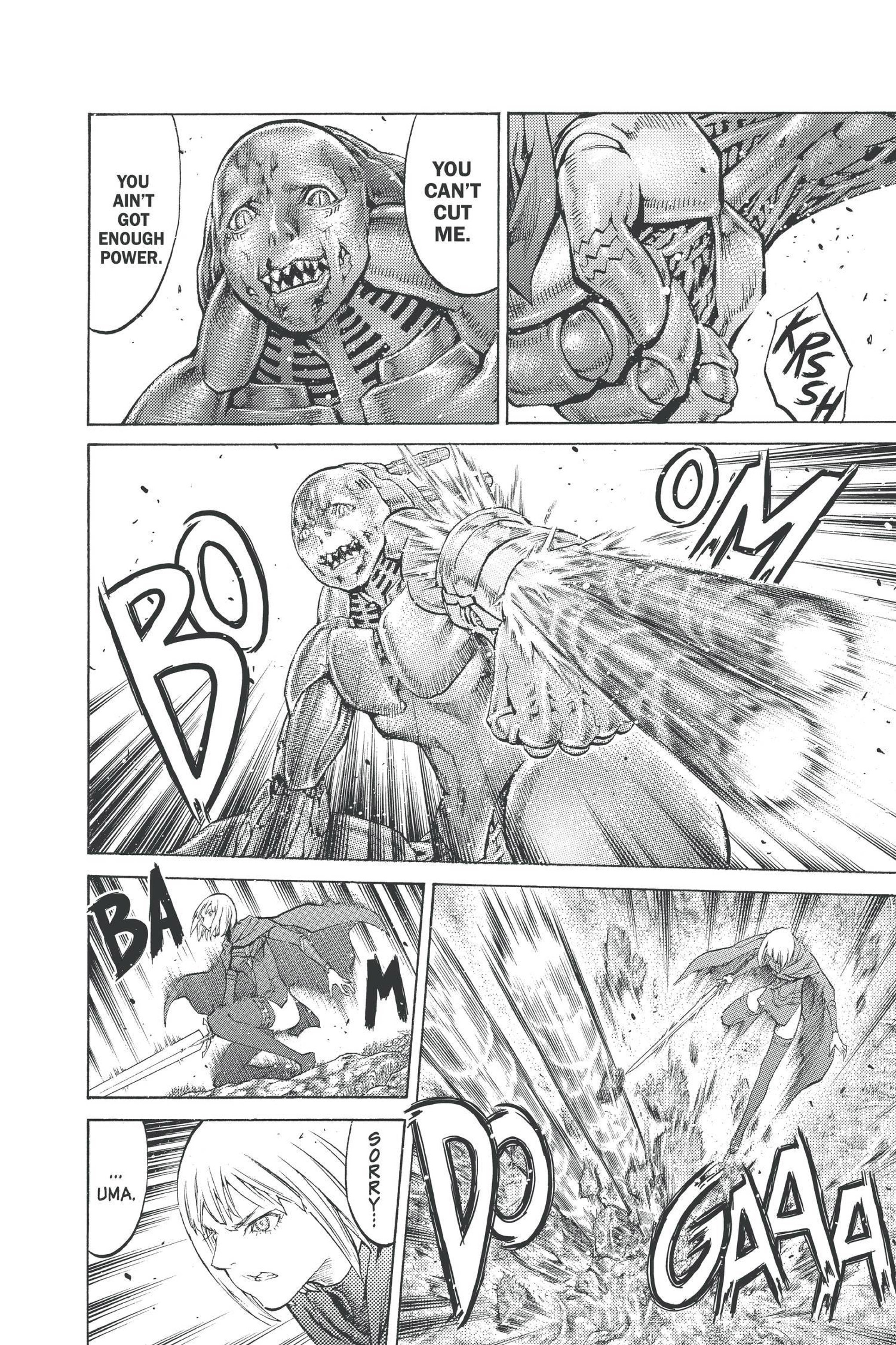 Read online Claymore comic -  Issue #17 - 30