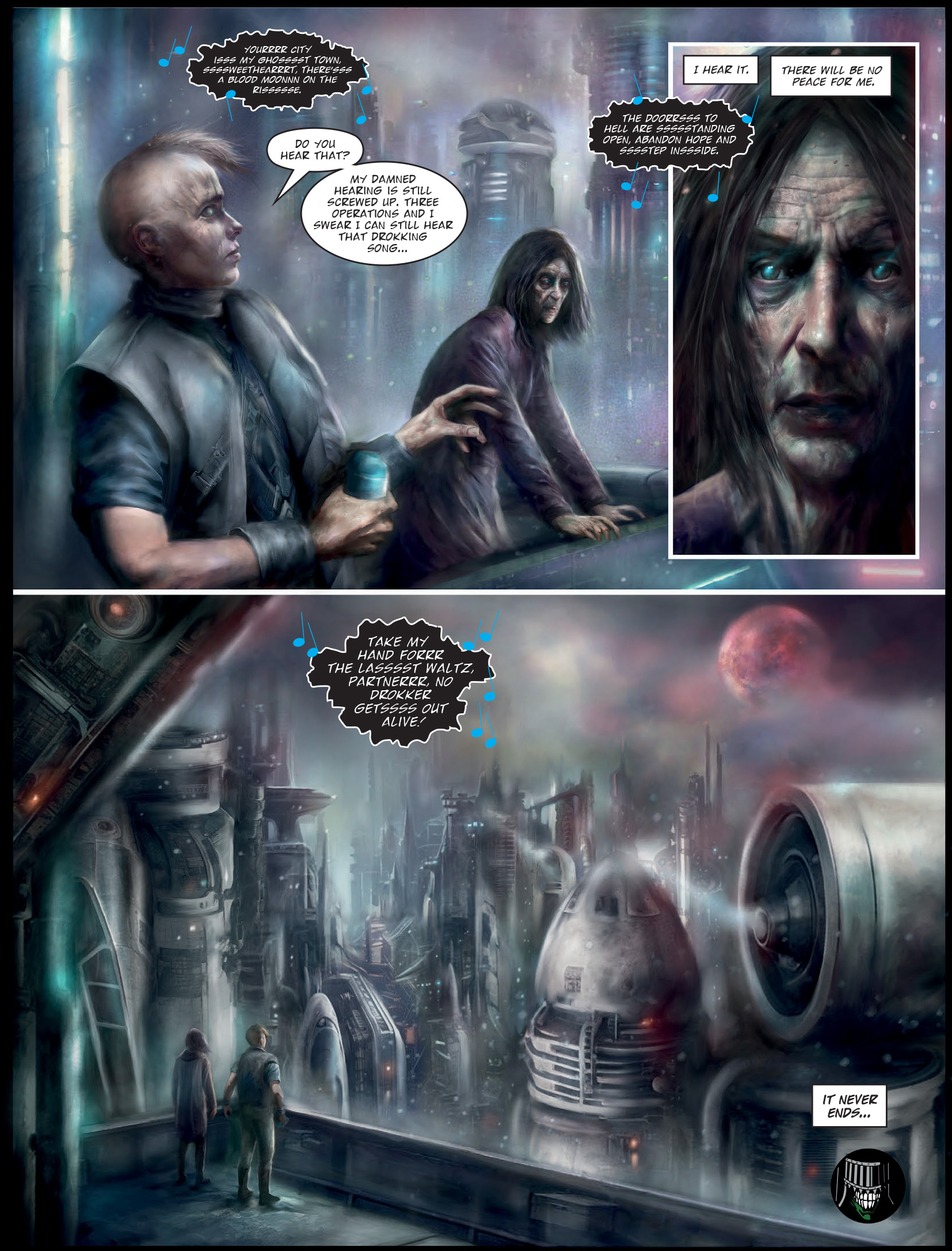 Read online Judge Dredd Megazine (Vol. 5) comic -  Issue #458 - 56