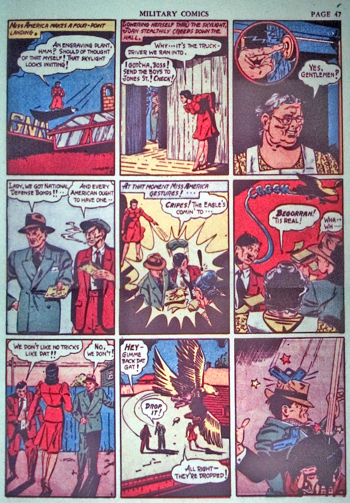 Read online Military Comics comic -  Issue #3 - 49
