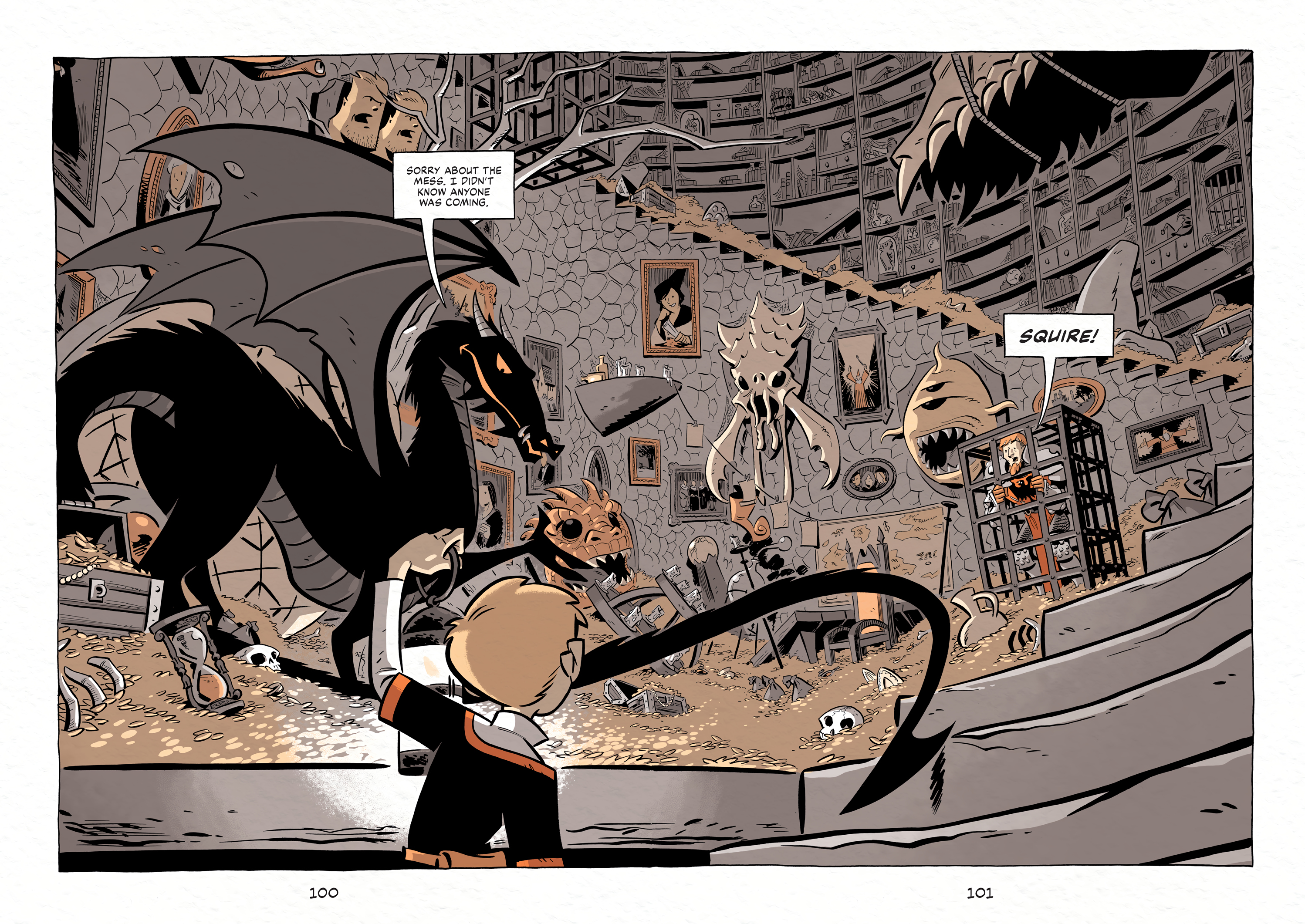 Read online Squire & Knight comic -  Issue # TPB (Part 1) - 100