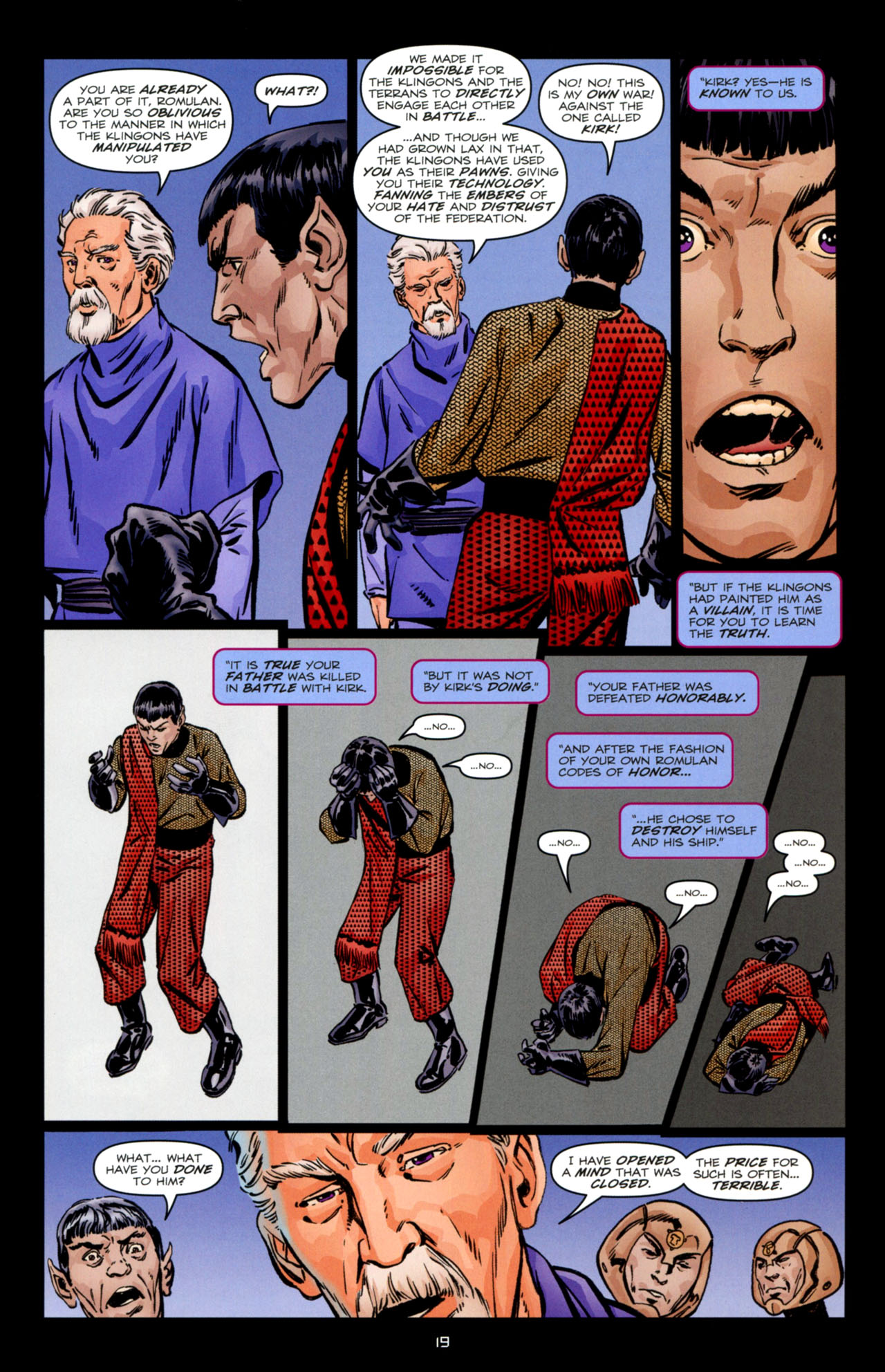 Read online Star Trek: Romulans Schism comic -  Issue #3 - 19