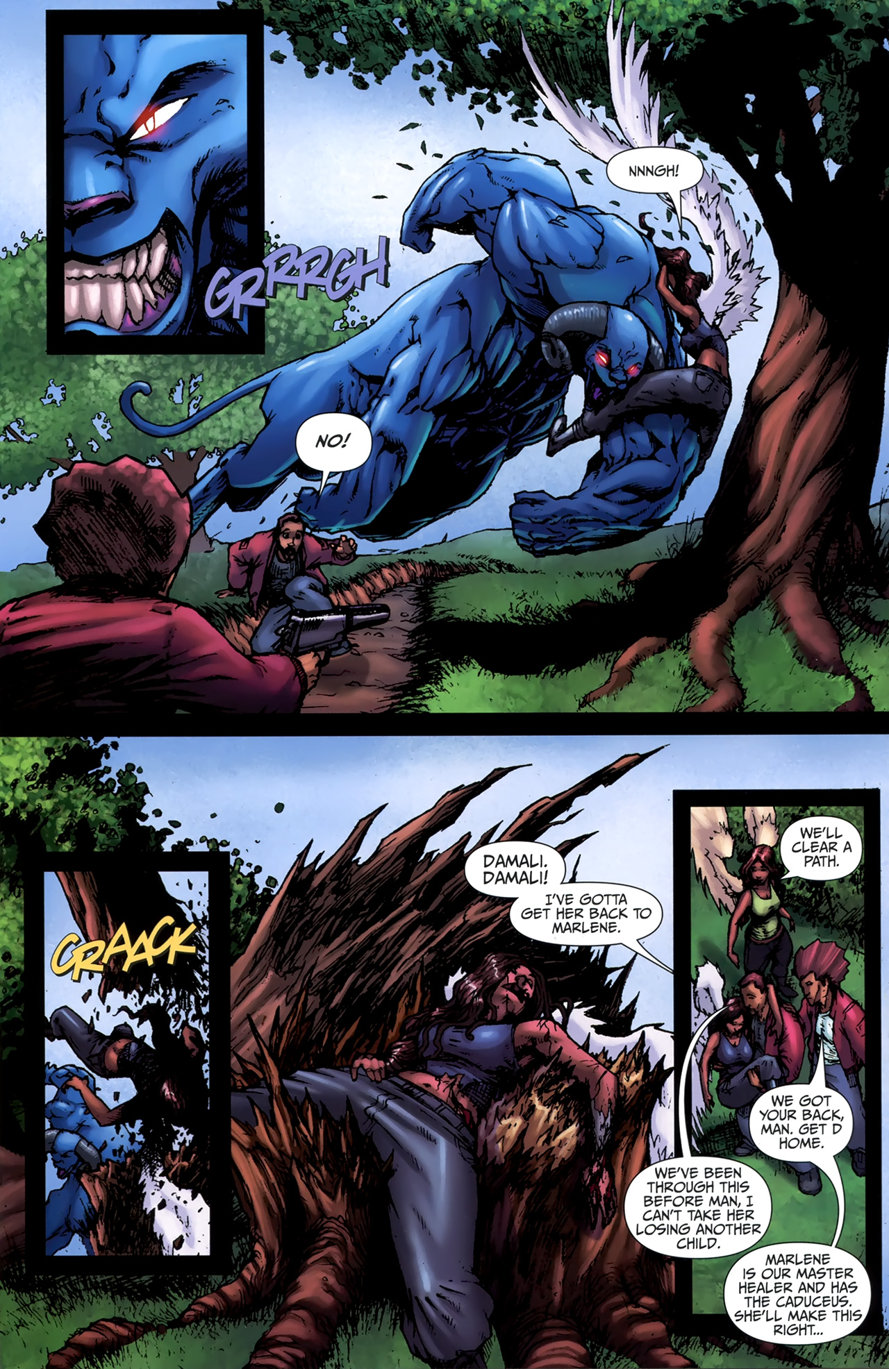Read online L.A. Banks' Vampire Huntress: Dawn and Darkness comic -  Issue #2 - 18
