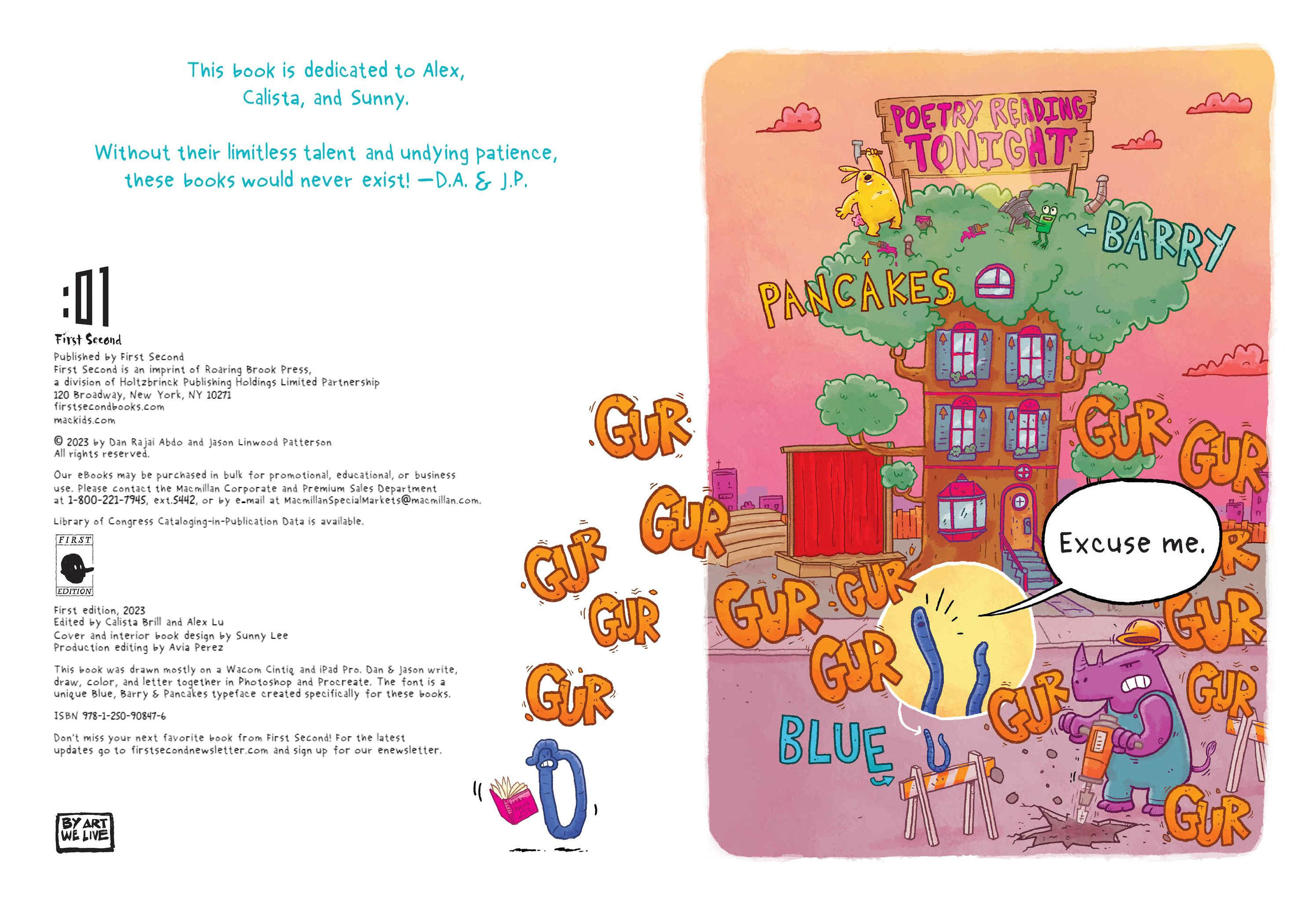 Read online Blue, Barry & Pancakes comic -  Issue # TPB 5 - 5
