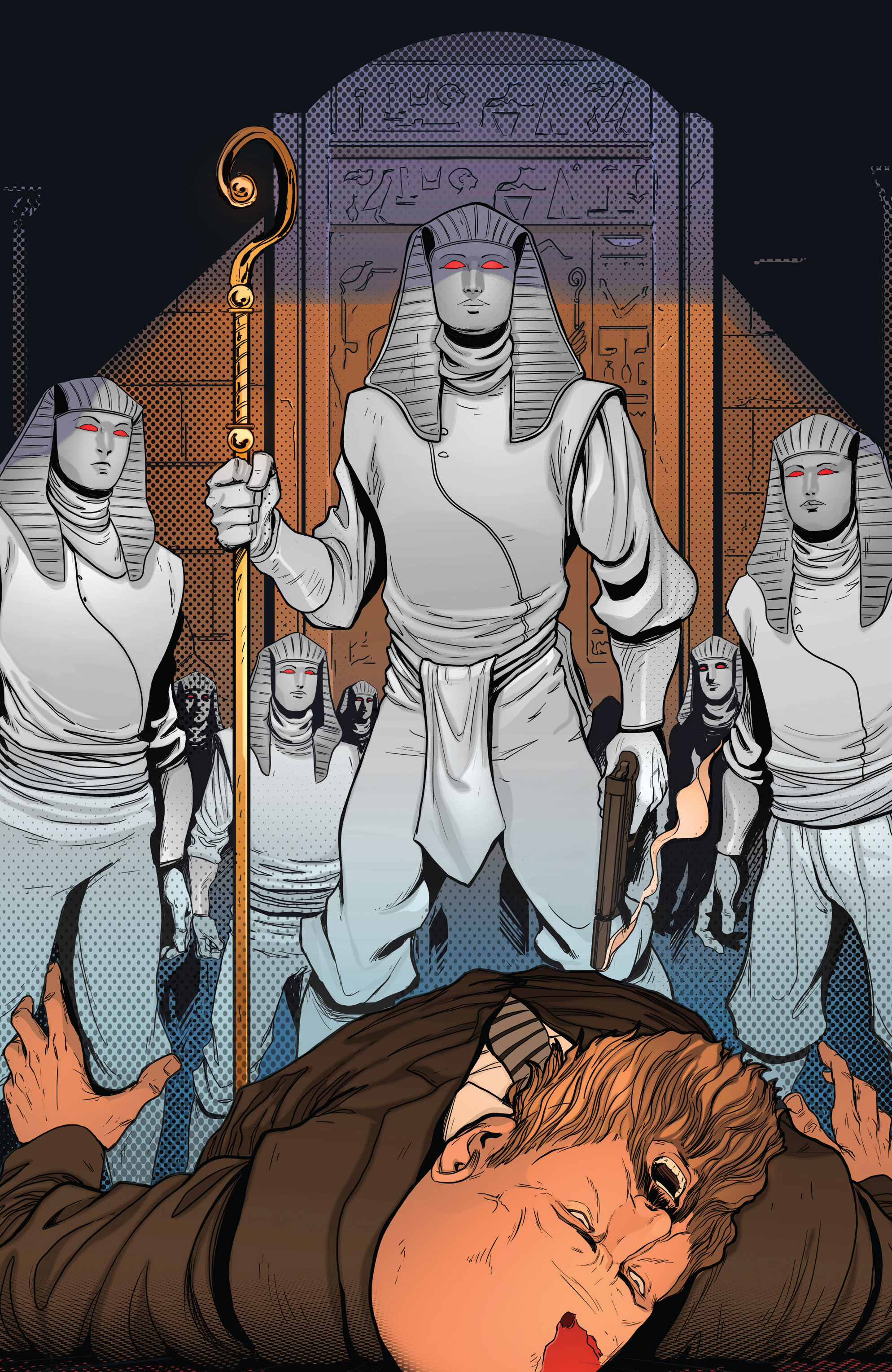Read online Van Helsing vs The Mummy of Amun-Ra comic -  Issue #1 - 6