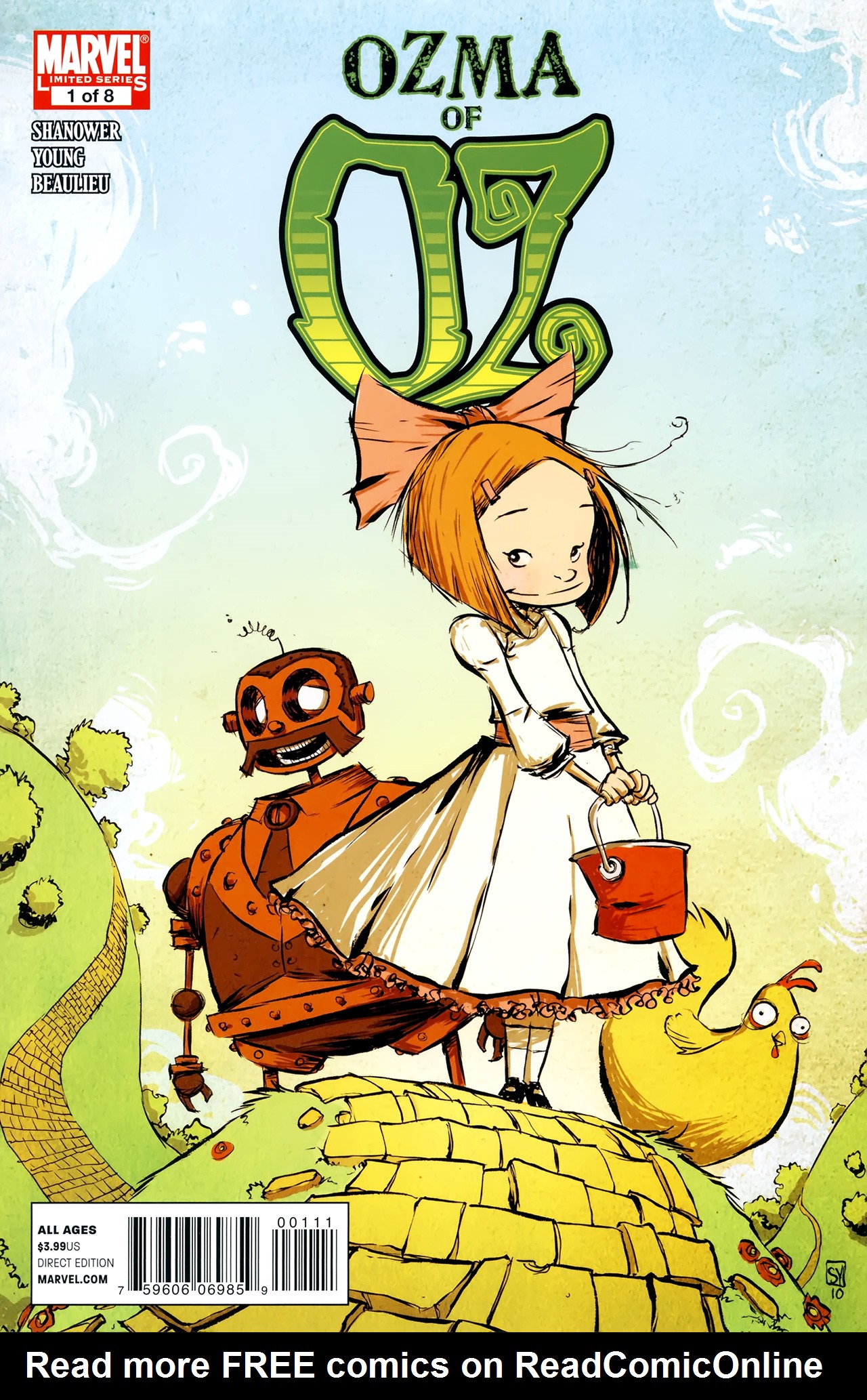 Read online Ozma of Oz comic -  Issue #1 - 1