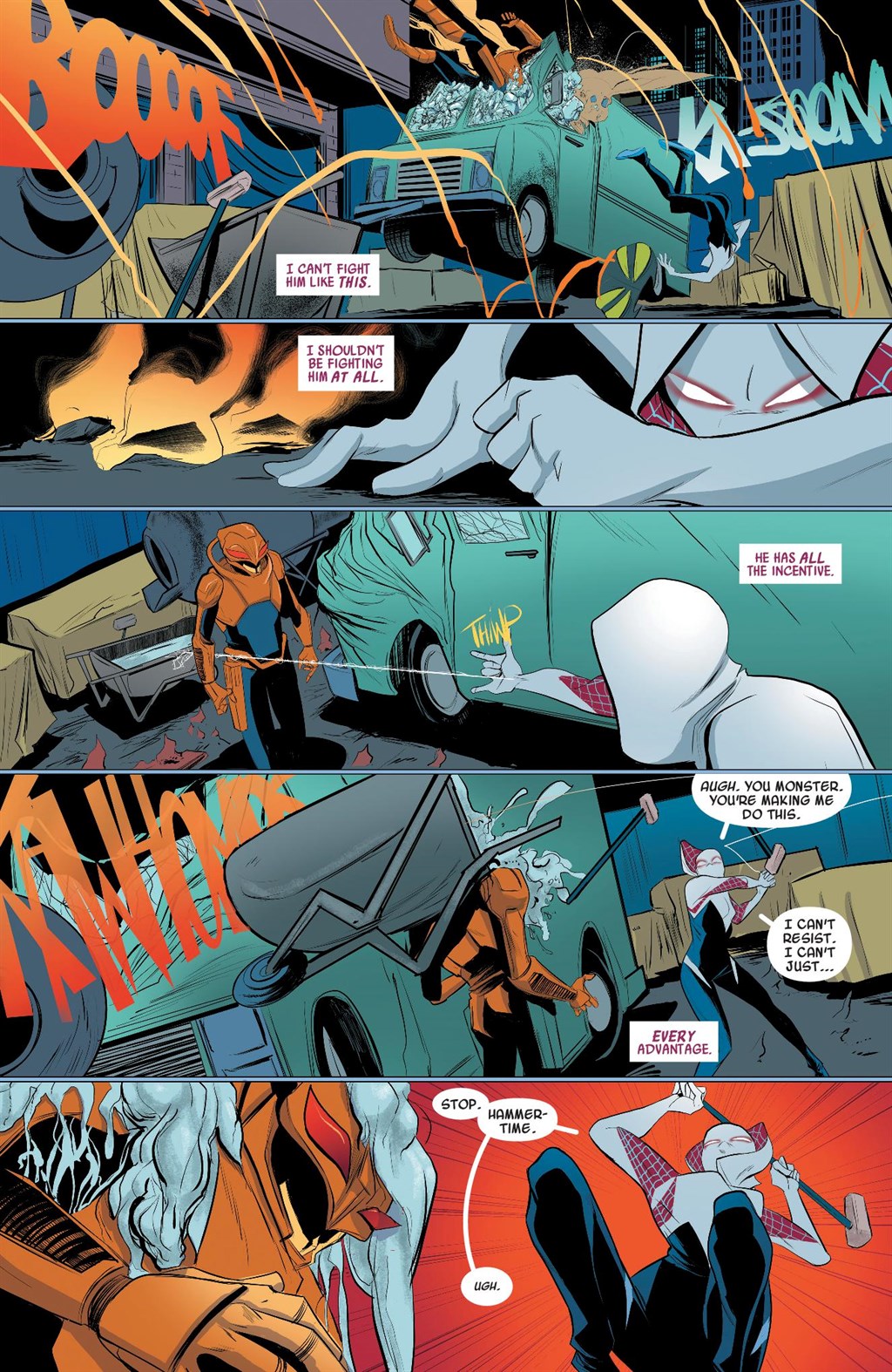 Spider-Gwen: Ghost-Spider - Edge of Spider-Verse (Modern Era Epic Collection) chapter 3 page 5