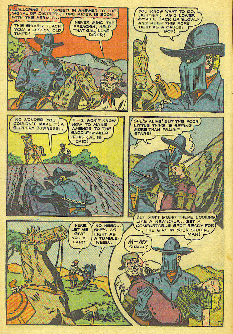 Read online The Lone Rider comic -  Issue #7 - 12