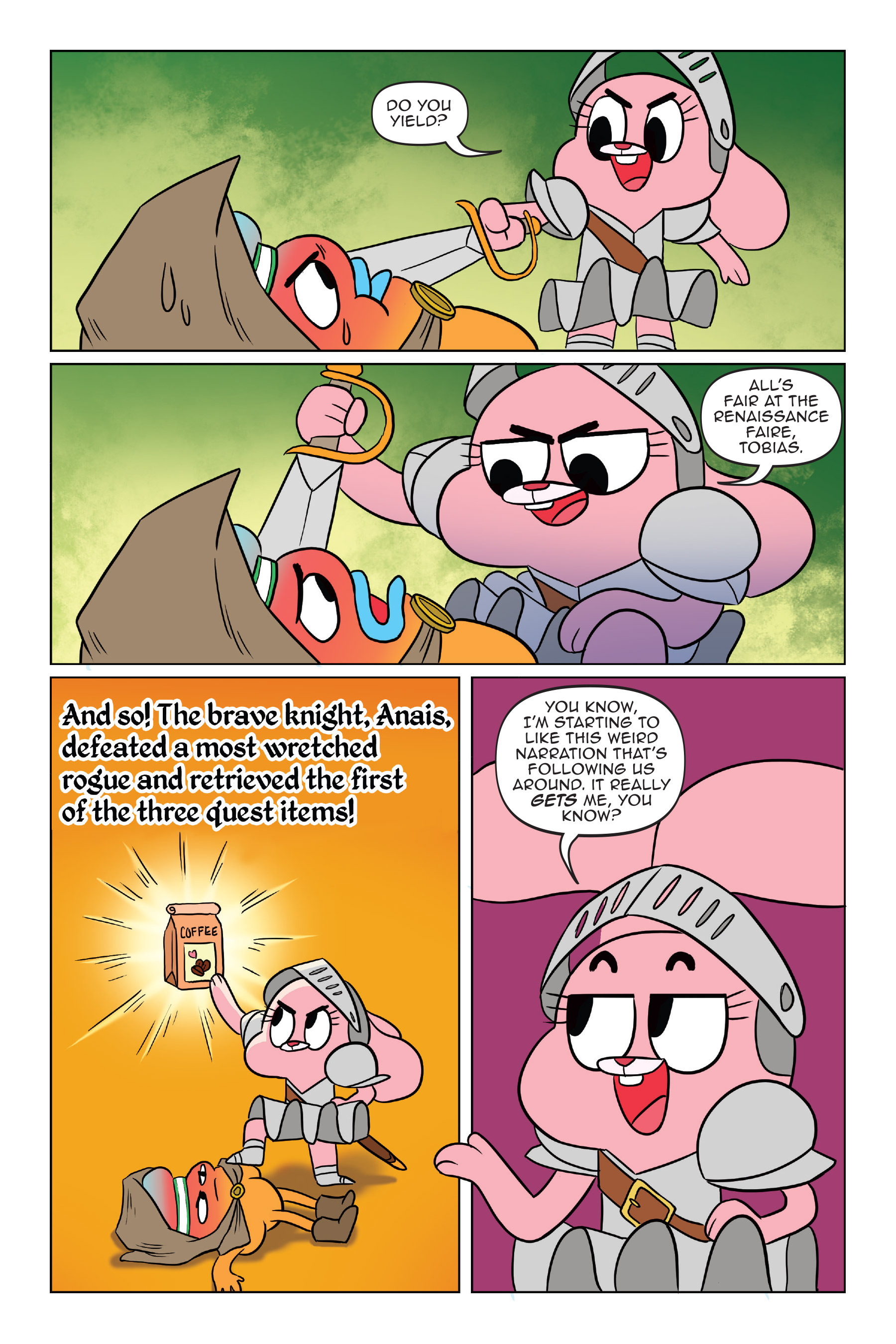 Read online The Amazing World of Gumball: Fairy Tale Trouble comic -  Issue # Full - 59