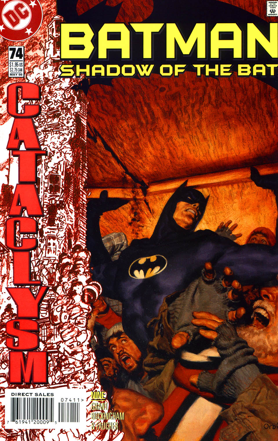 Read online Batman: Cataclysm comic -  Issue #10 - 1