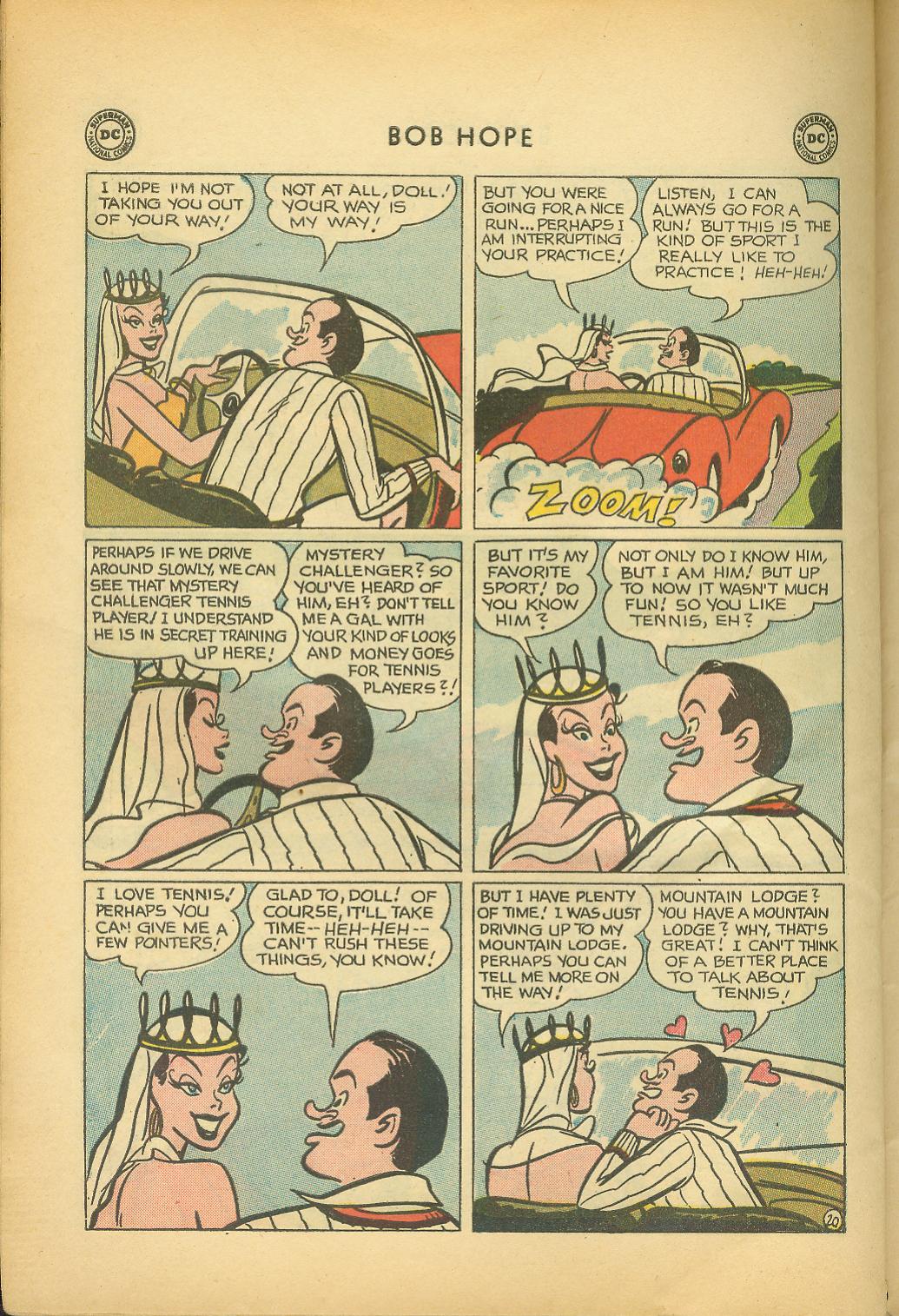 Read online The Adventures of Bob Hope comic -  Issue #56 - 26