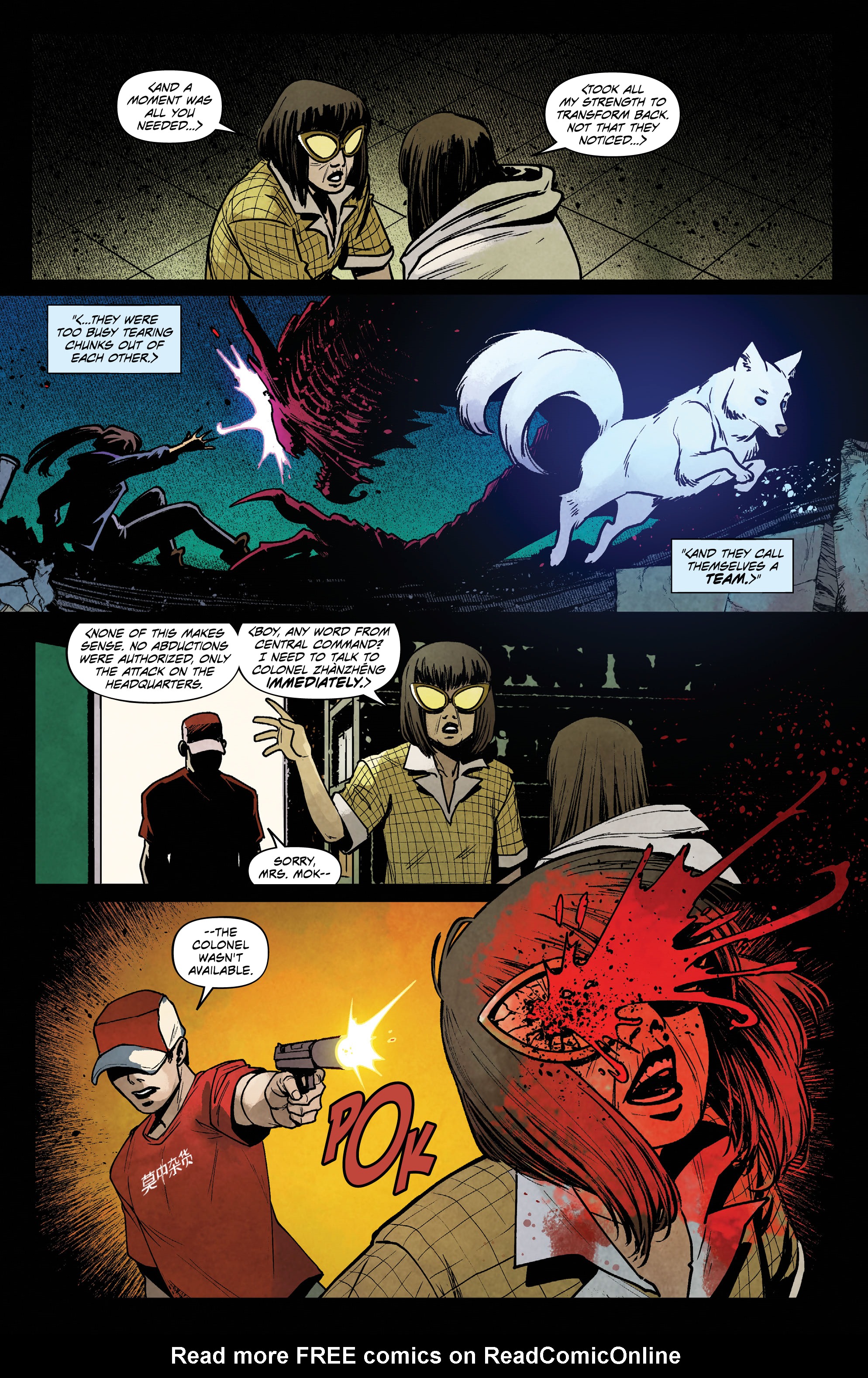 Read online Shadow Service comic -  Issue #14 - 9