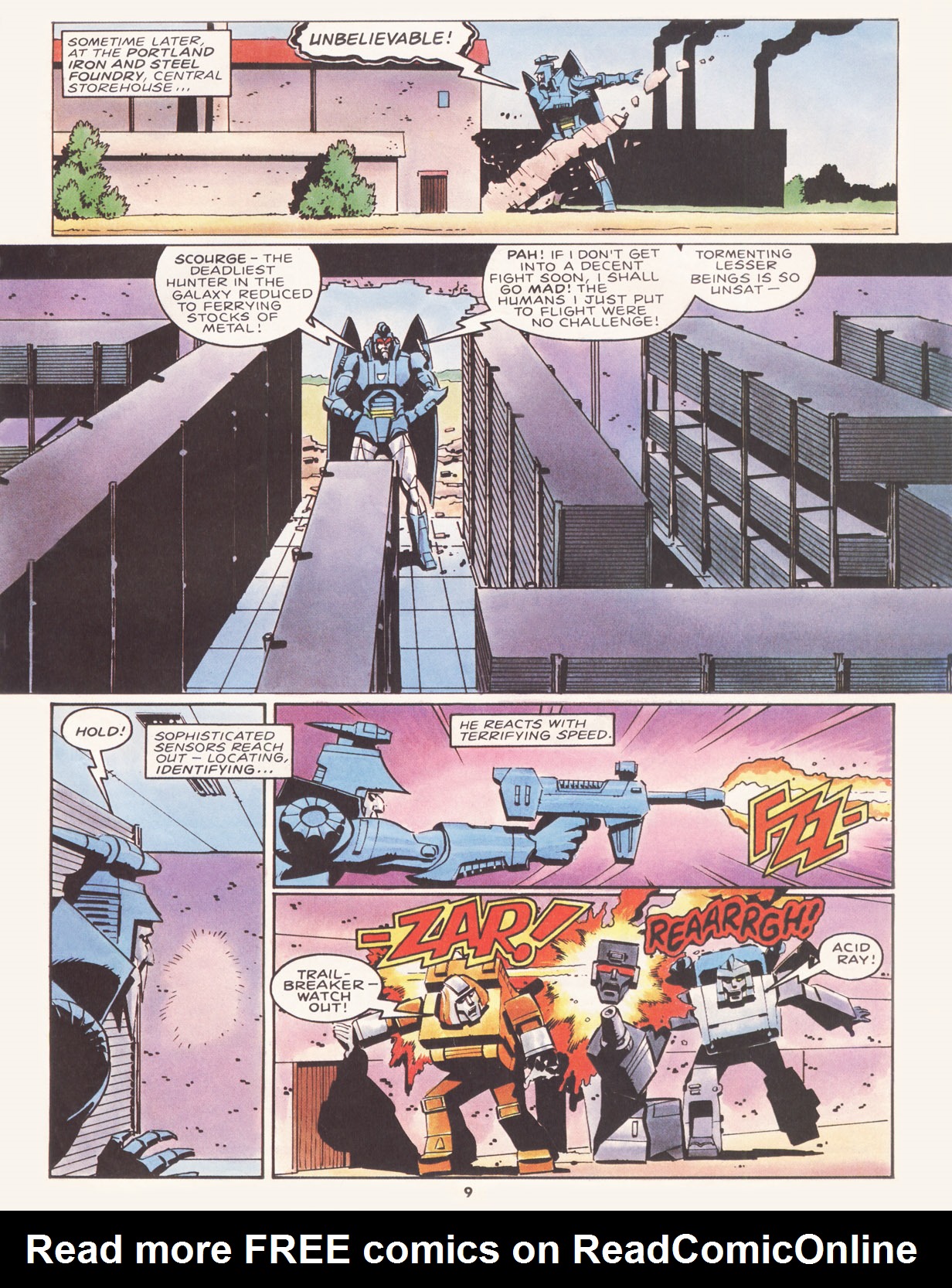 Read online The Transformers (UK) comic -  Issue #83 - 9