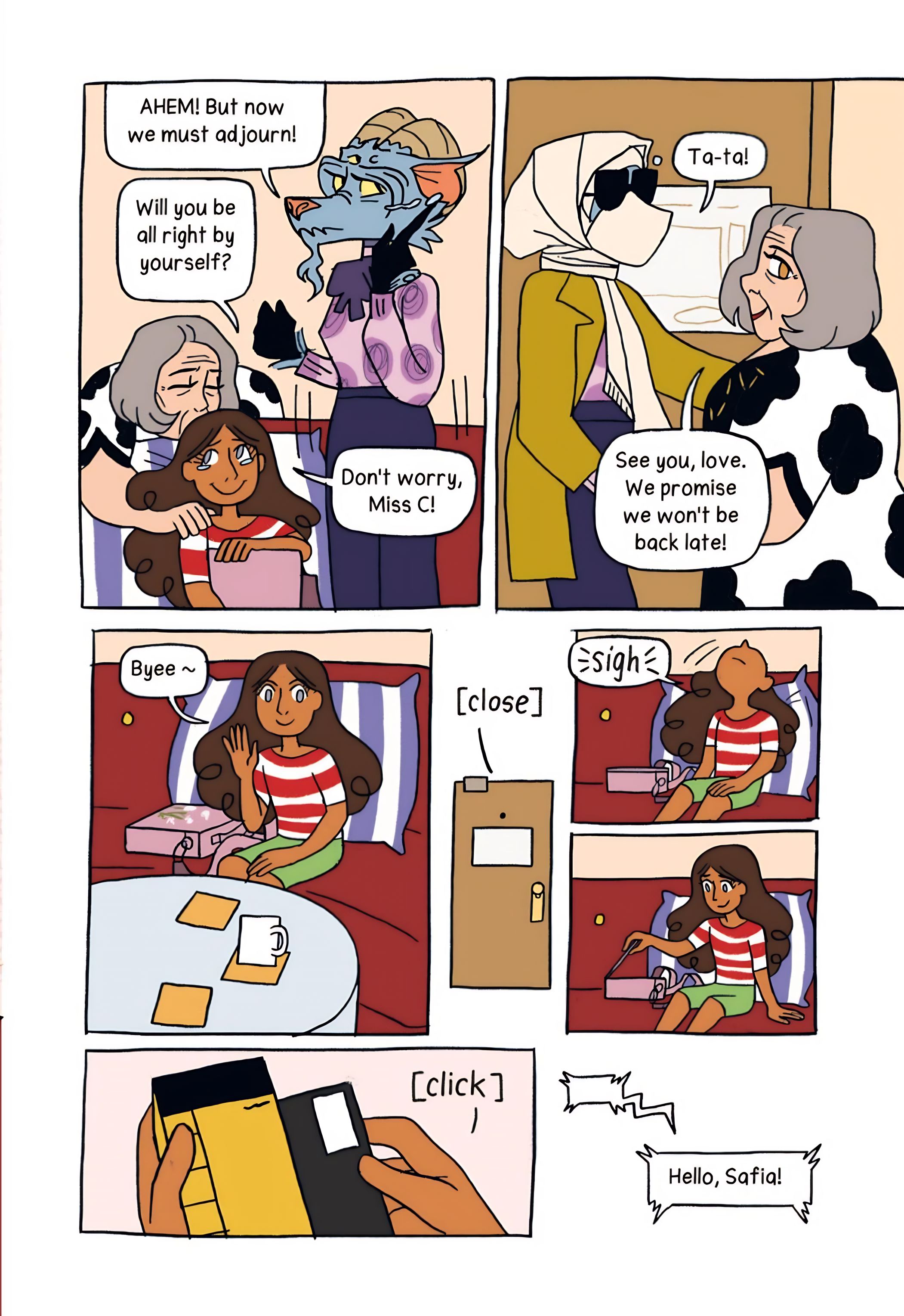 Read online My Aunt Is a Monster comic -  Issue # TPB (Part 2) - 90