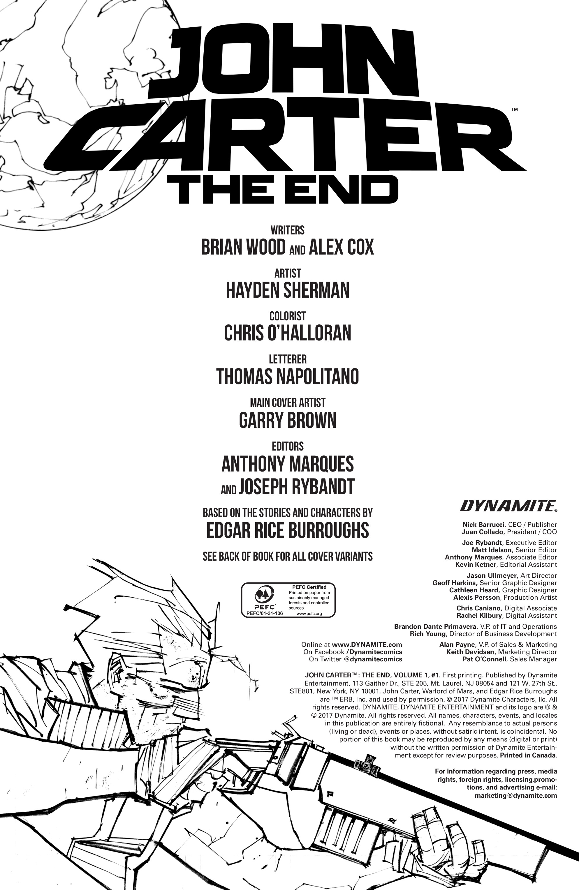 Read online John Carter: The End comic -  Issue #1 - 6