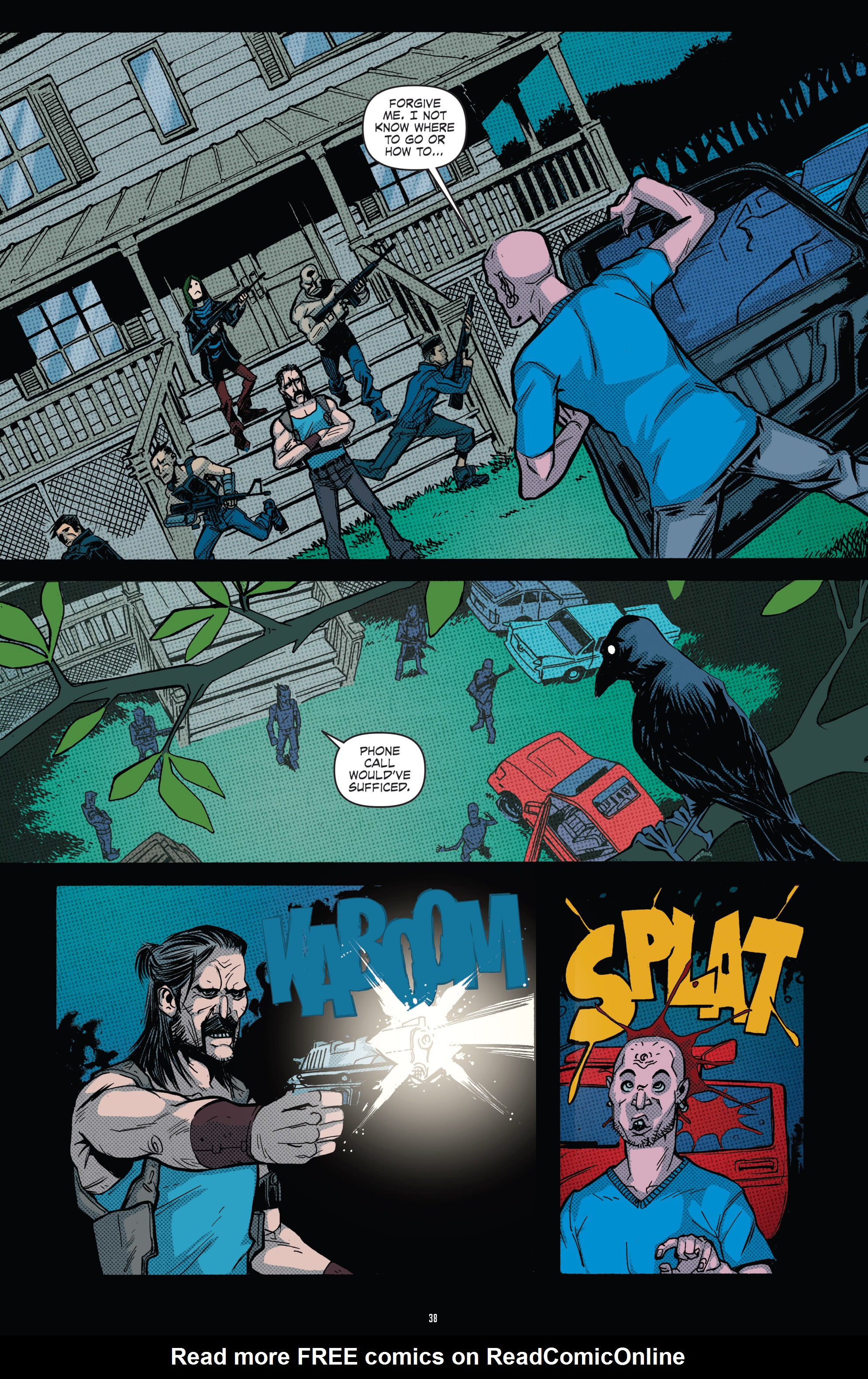 Read online The Crow: Pestilence comic -  Issue # _TPB - 38